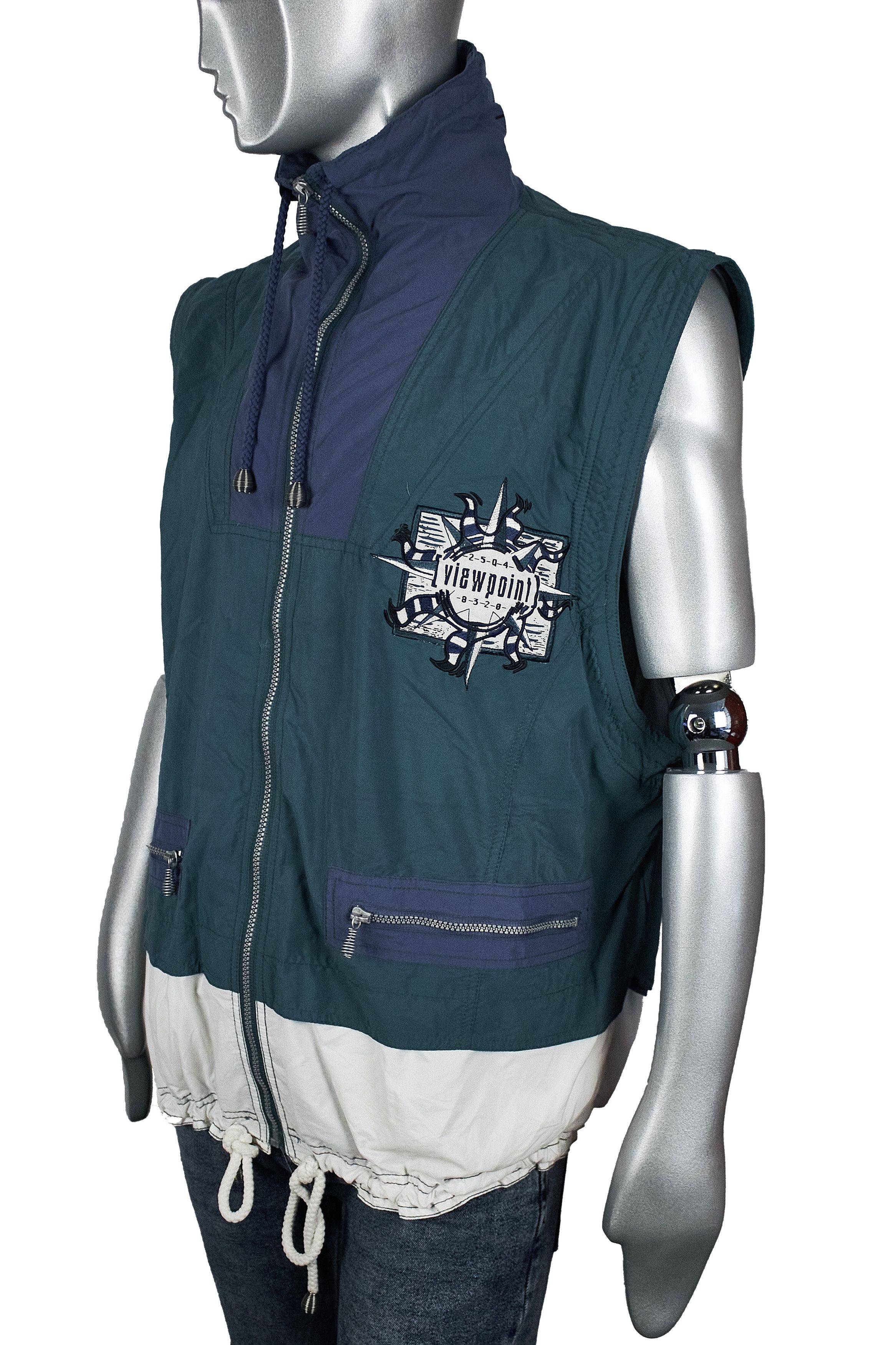 Vintage Vintage Y2K windbreaker transformer jacket vest Killtec Size US L / EU 52-54 / 3 - 7 Thumbnail