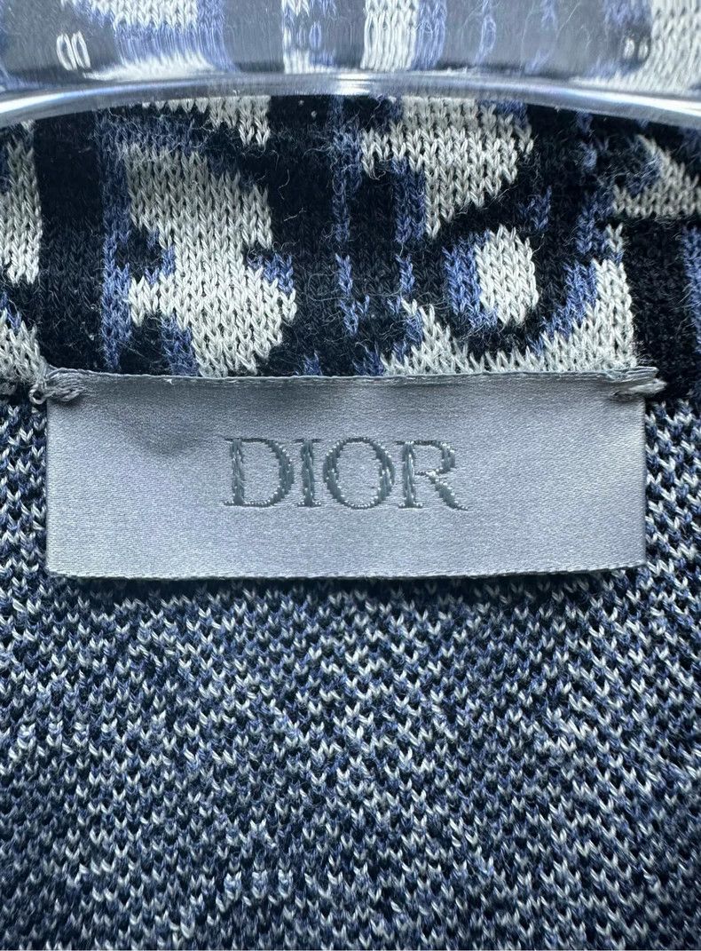 Dior Dior Old flower full-print knitted shirt Size US S / EU 44-46 / 1 - 3 Thumbnail