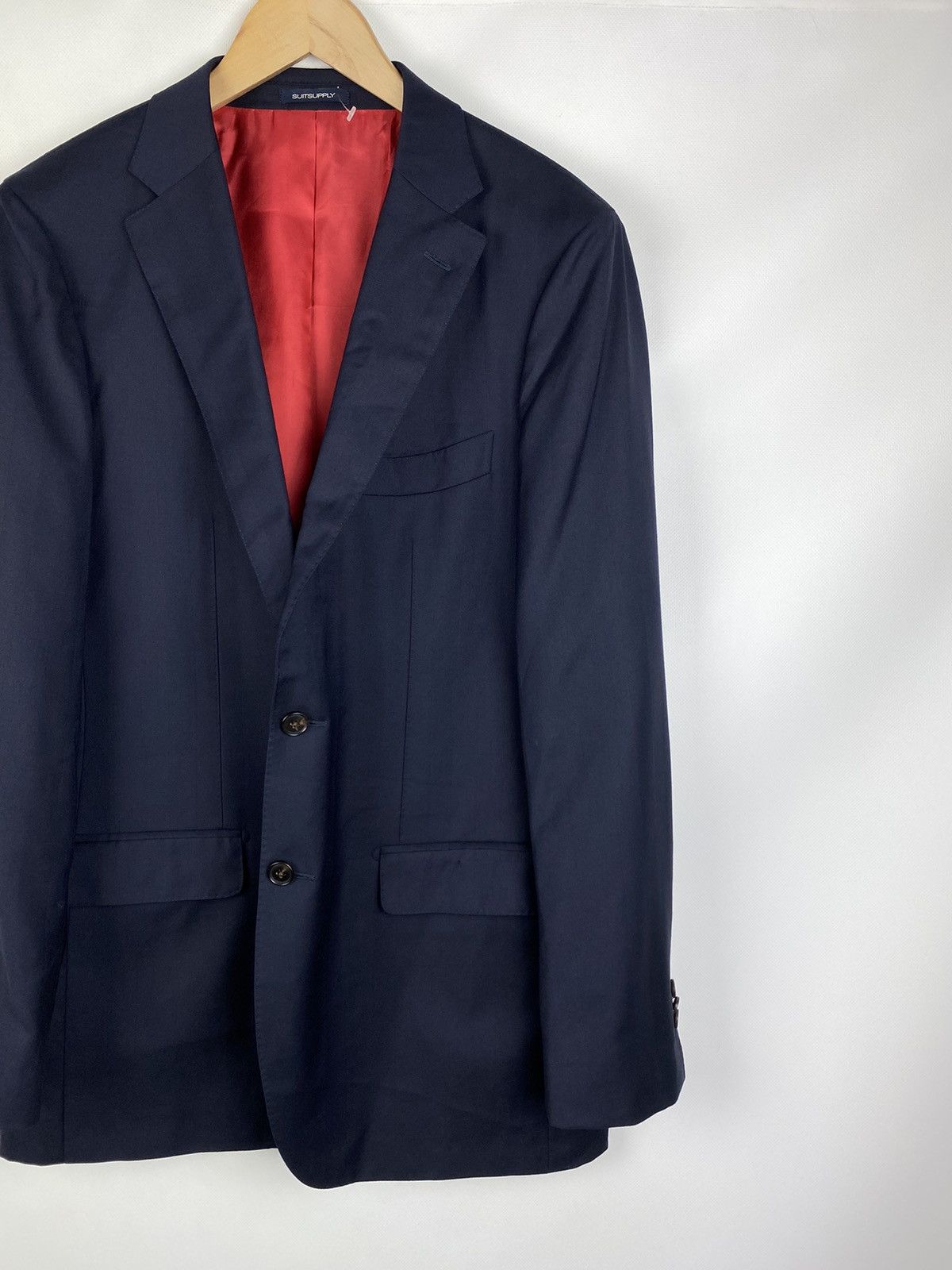 Suitsupply Suitsupply Carlo Barbera men’s pure wool S130 blazer jacket Size 46R - 3 Thumbnail