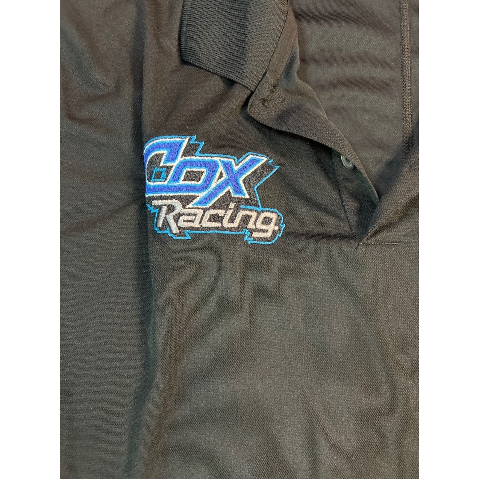 Nike Nike Dri-FIT Polo Shirt COX Racing Men's Black Golf Size L Size US L / EU 52-54 / 3 - 2 Thumbnail