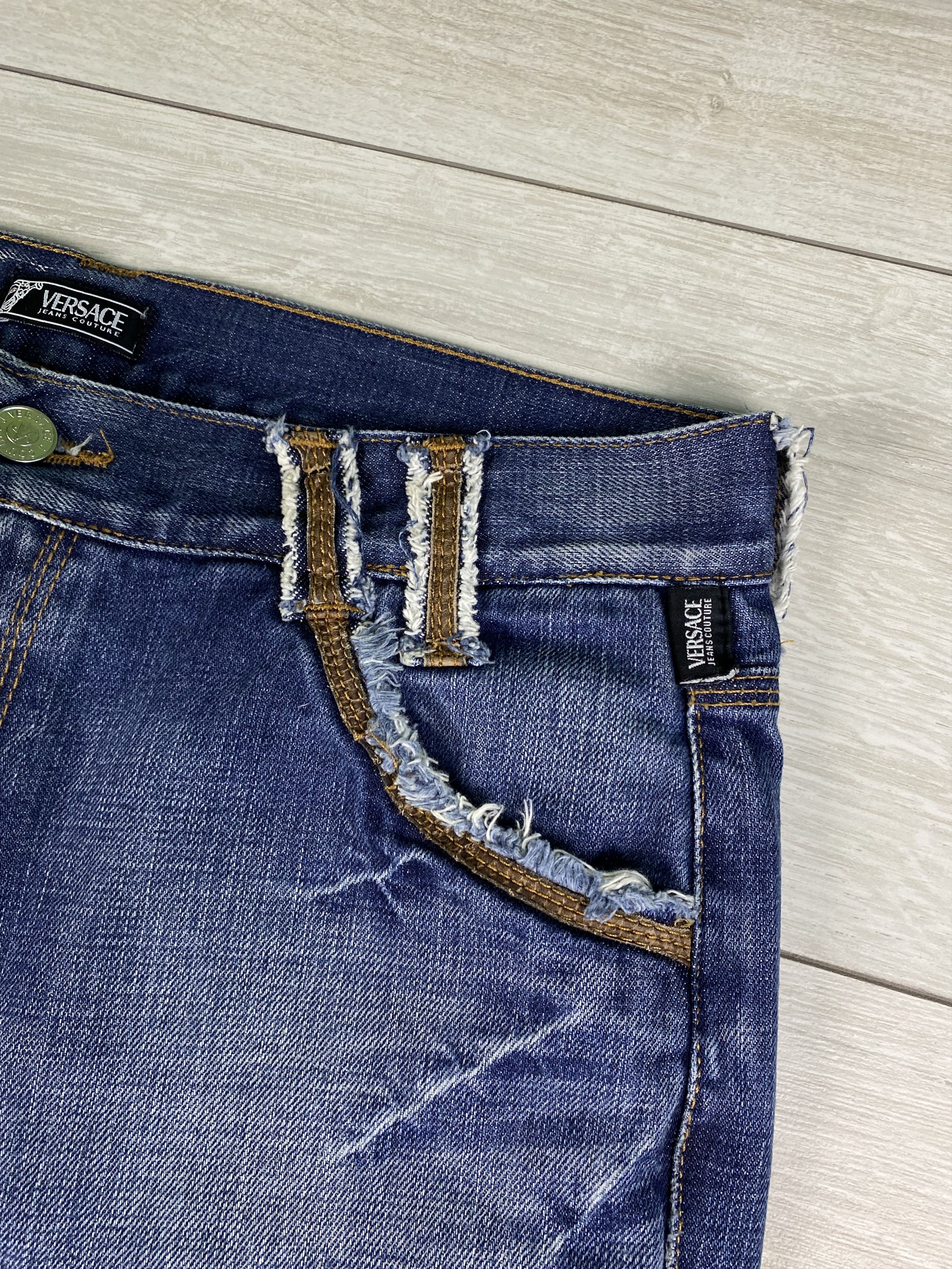 Versace Jeans Couture Rare vintage Versace jeans couture stright jeans size 29 Size 29" - 5 Thumbnail