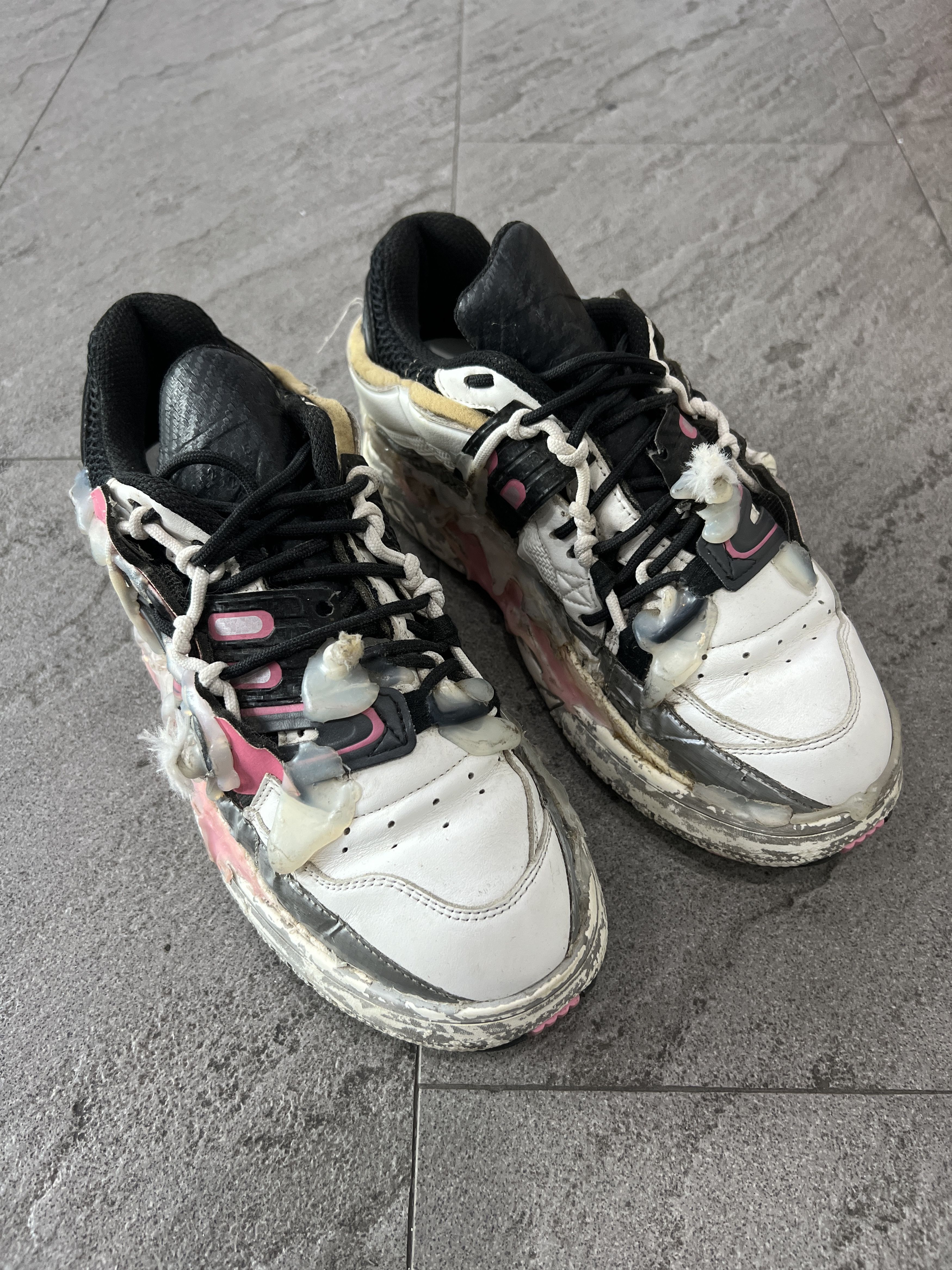 Maison Margiela Maison Margiela Fusion Sneaker FW18 Pink EU41 Distressed Size US 8 / EU 41 - 4 Thumbnail