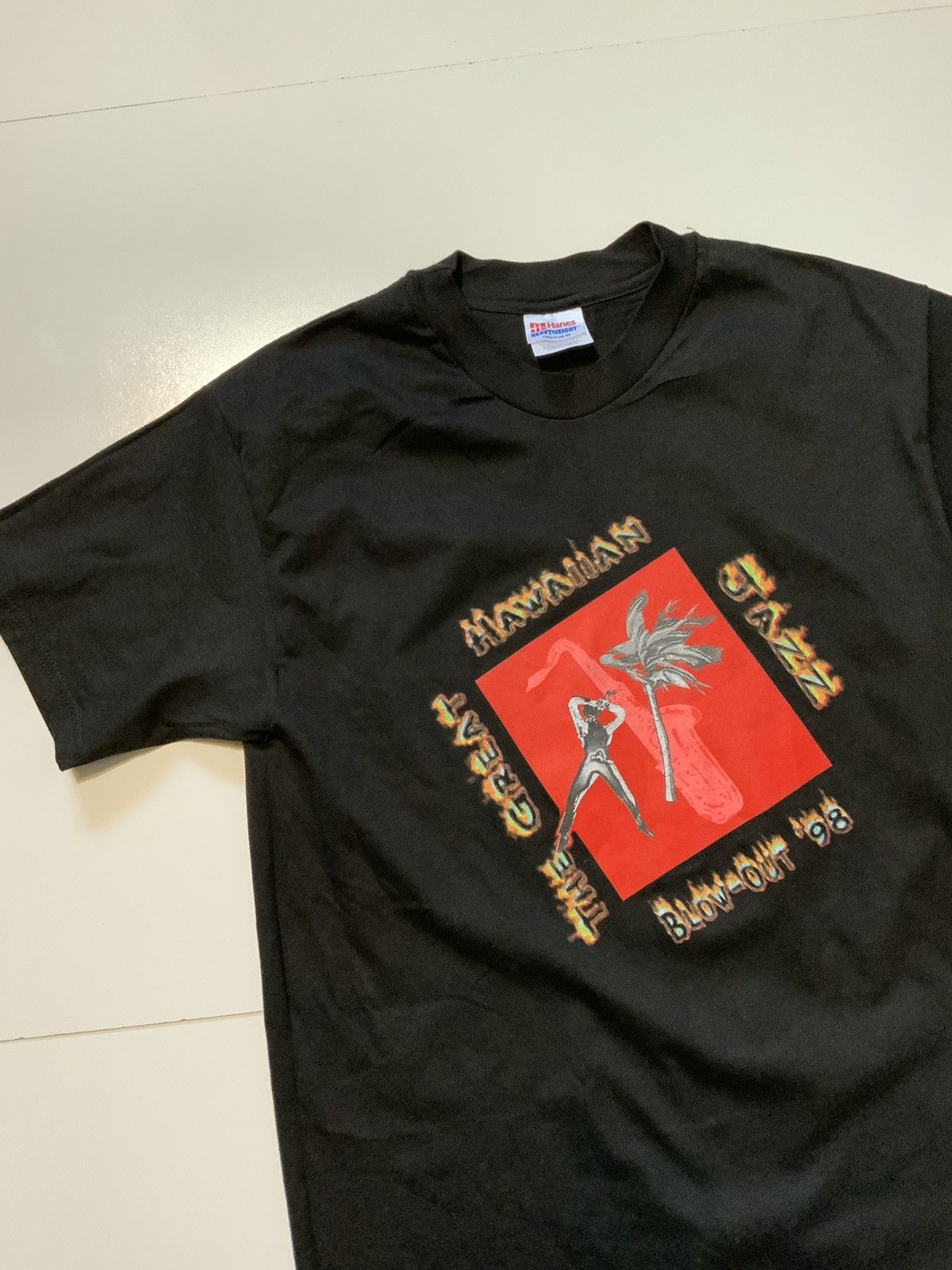 Hanes × Vintage Vintage 1998 The Great Hawaiian Jazz Blowout Music T-Shirt Size US M / EU 48-50 / 2 - 4 Thumbnail