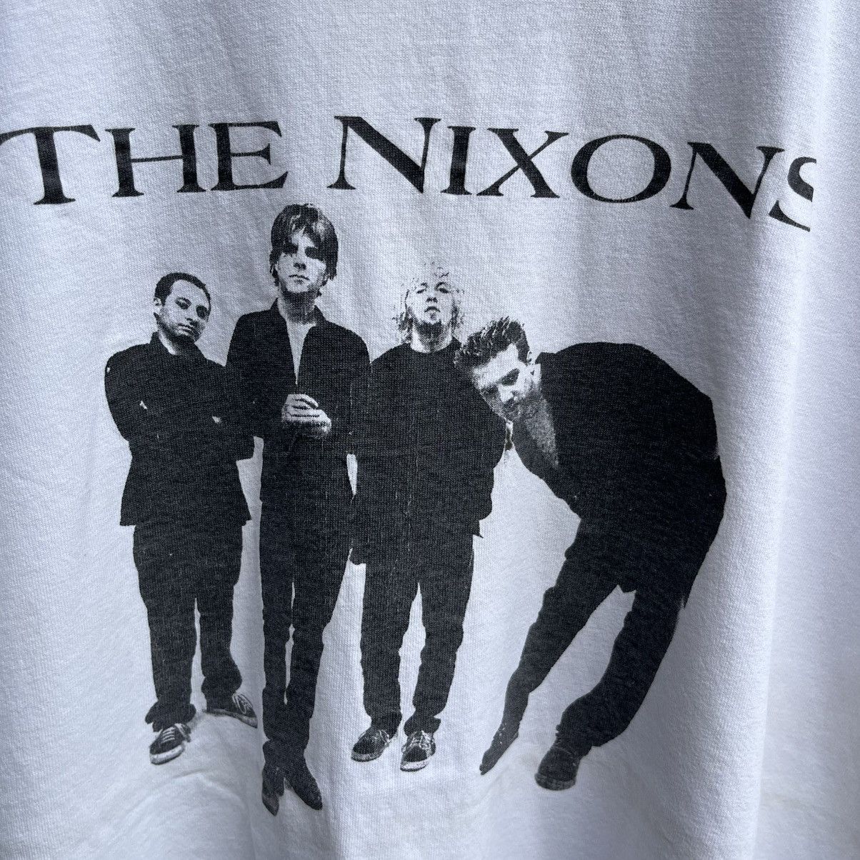 Band Tees Vintage 90s THE NIXONS band grunge Size US XL / EU 56 / 4 - 4 Thumbnail