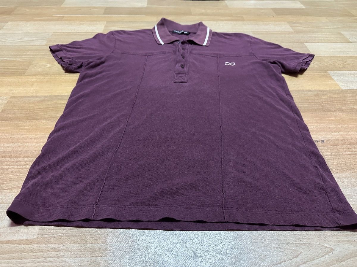 Dolce & Gabbana × Vintage Sun Faded🔥 Dolce & Gabbana Polo Shirt Size US M / EU 48-50 / 2 - 4 Thumbnail