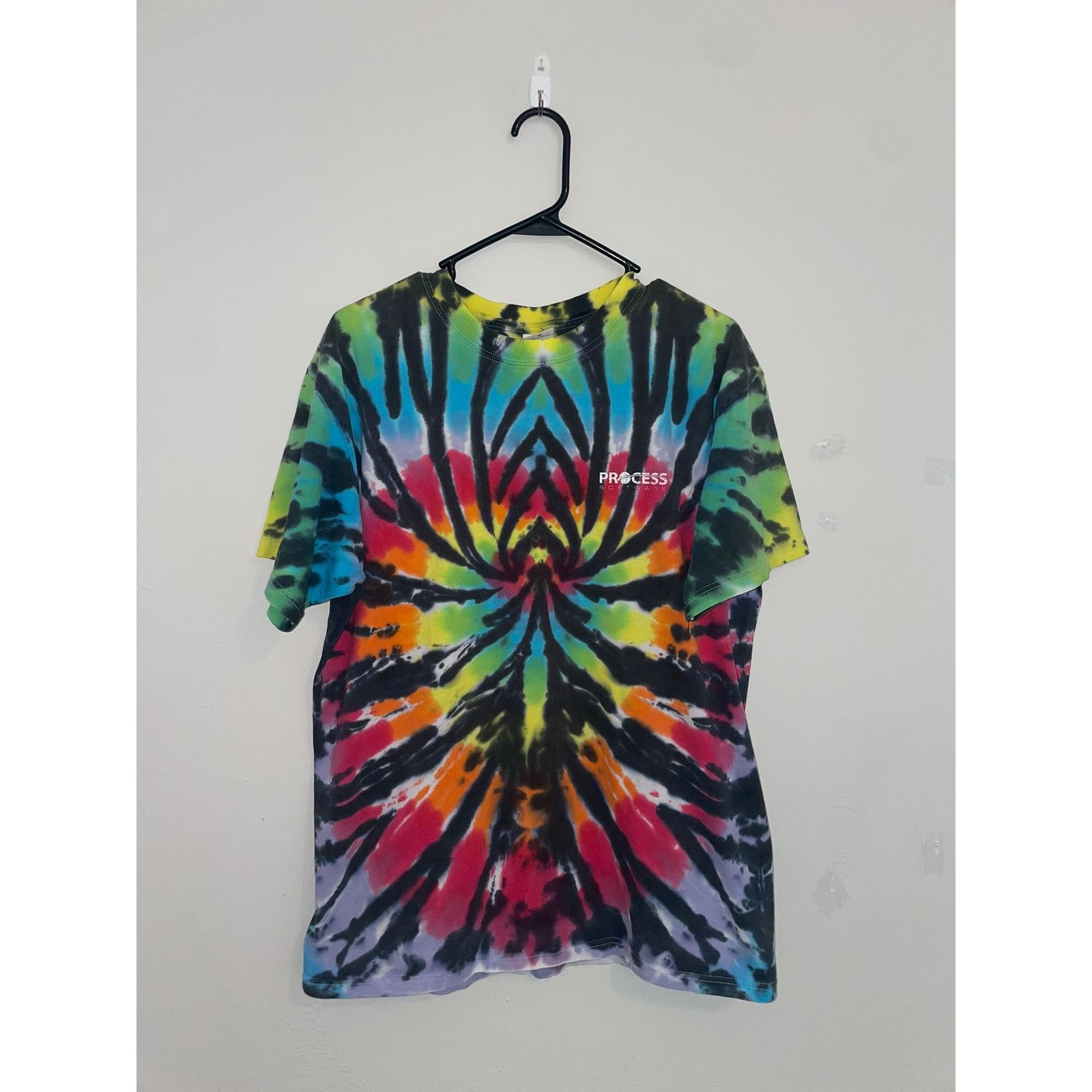 Anvil Vintage Process Software Shirt Tie Dye 90s Tee VTG Large L Size US L / EU 52-54 / 3 - 1 Thumbnail