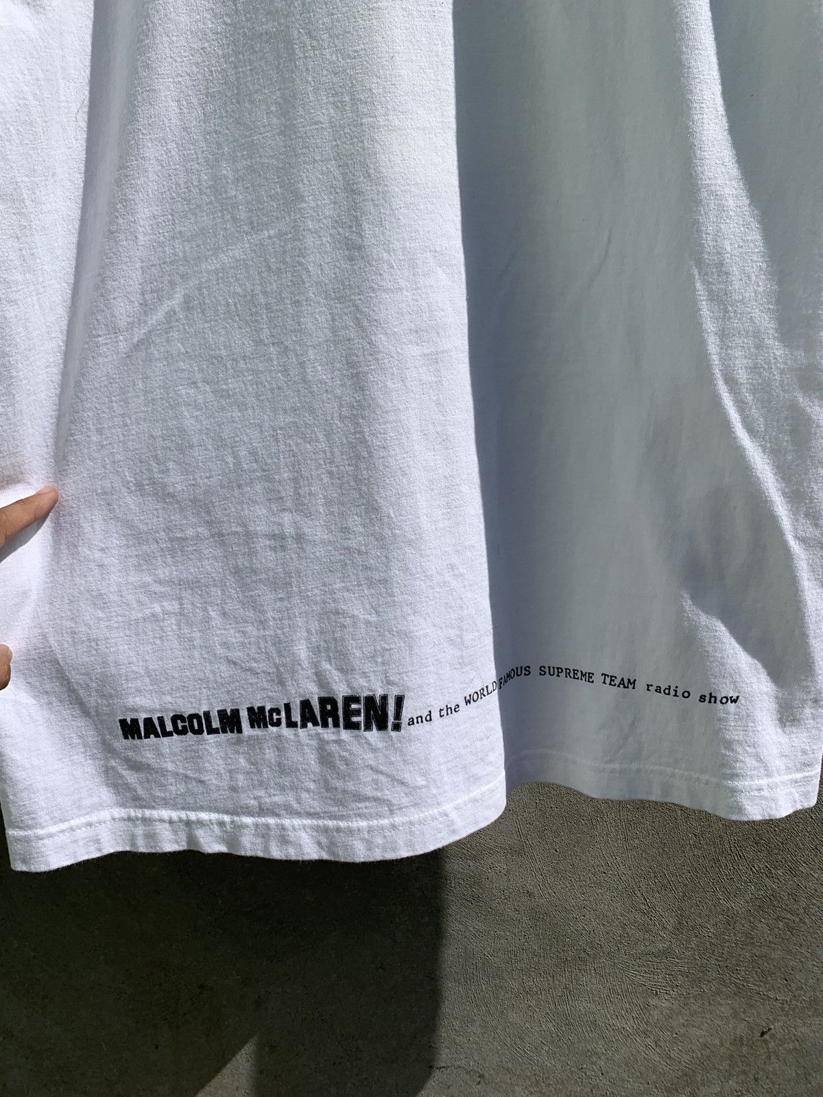 Supreme SS09 Malcolm Mclaren “Duck Rock” Tee Size US L / EU 52-54 / 3 - 6 Thumbnail
