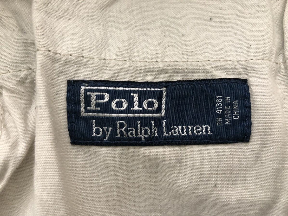 Polo Ralph Lauren × Vintage Vintage cargo POLO ralph lauren baggy cotton shorts 2000s Size US 34 / EU 50 - 8 Thumbnail