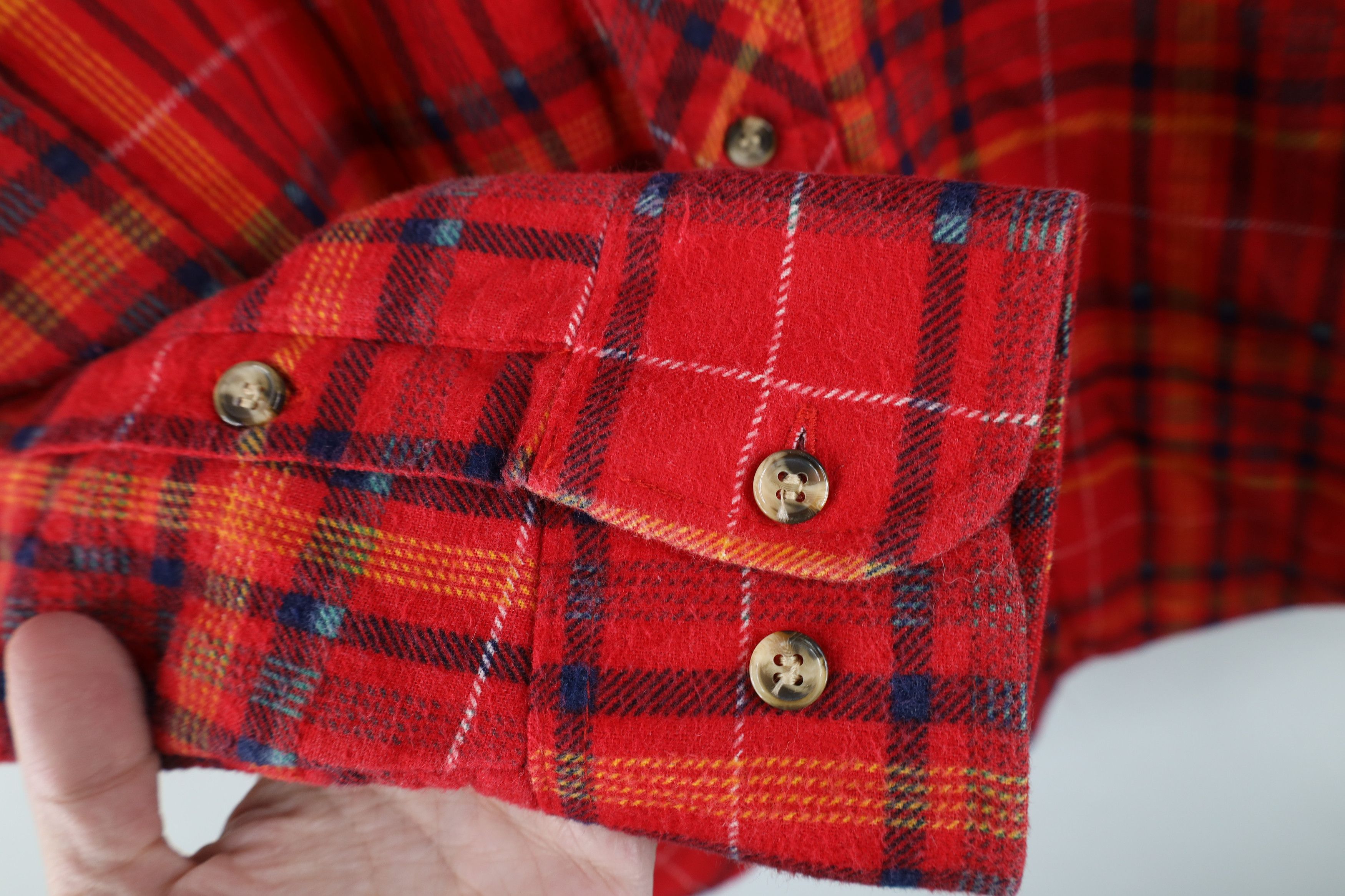 Vintage Vintage 70s 80s Streetwear Flannel Shirt Jacket Jac Shirt Size US M / EU 48-50 / 2 - 6 Thumbnail