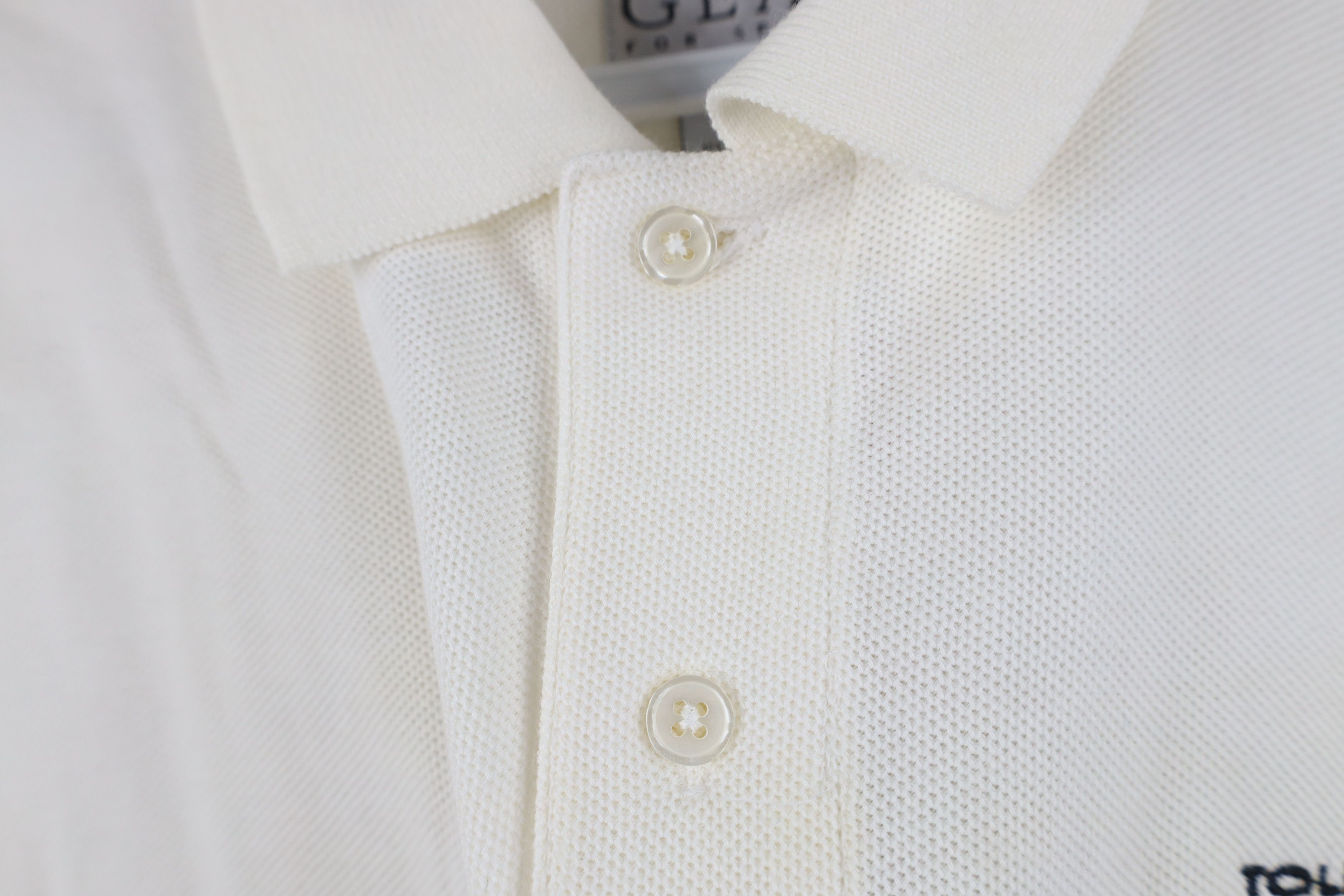 Vintage Deadstock Vintage 90s Storm Hockey Golf Polo Shirt White Size US L / EU 52-54 / 3 - 7 Thumbnail