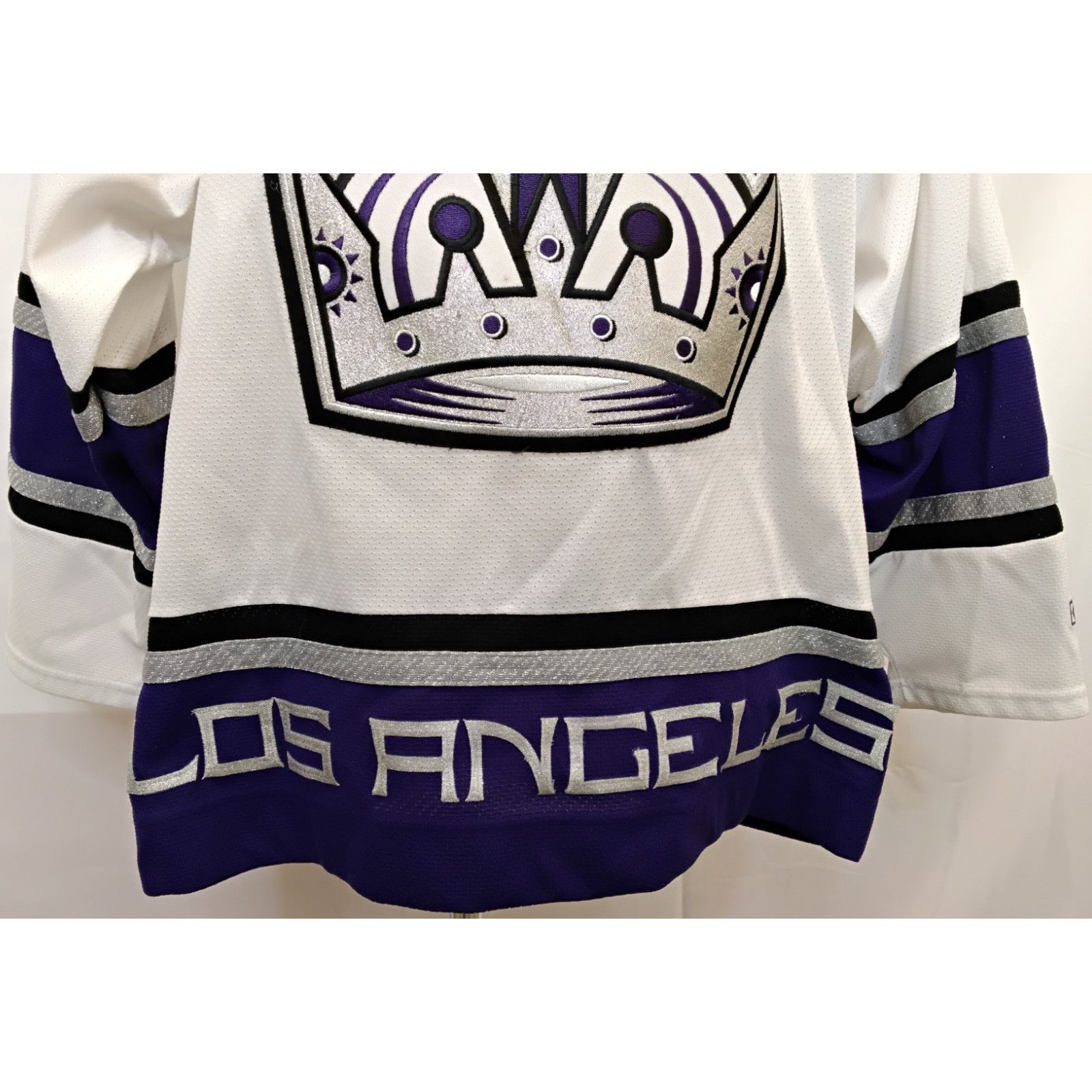 Ccm Los Angeles Kings CCM Jersey S M Purple Crown Patch VTG Rare Size US M / EU 48-50 / 2 - 8 Thumbnail