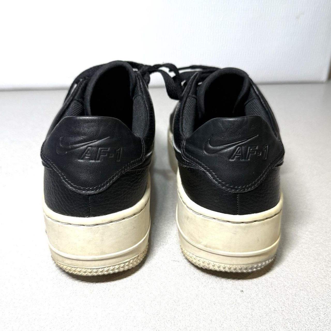 Nike Nike Air Force 1 Sage Low Black Leather with Platform! Sz 8 Size US 8 / IT 38 - 4 Thumbnail