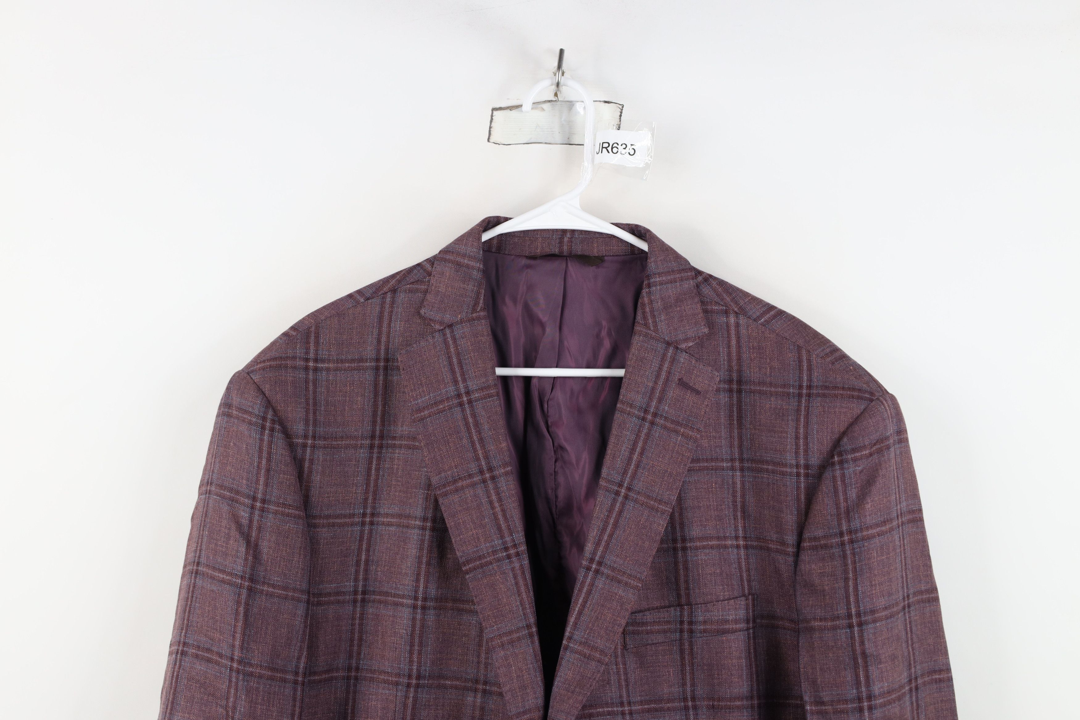 Michael Kors Michael Kors Loro Piana Summertime Suit Blazer Jacket Plaid Size US XXL / EU 58 / 5 - 2 Thumbnail