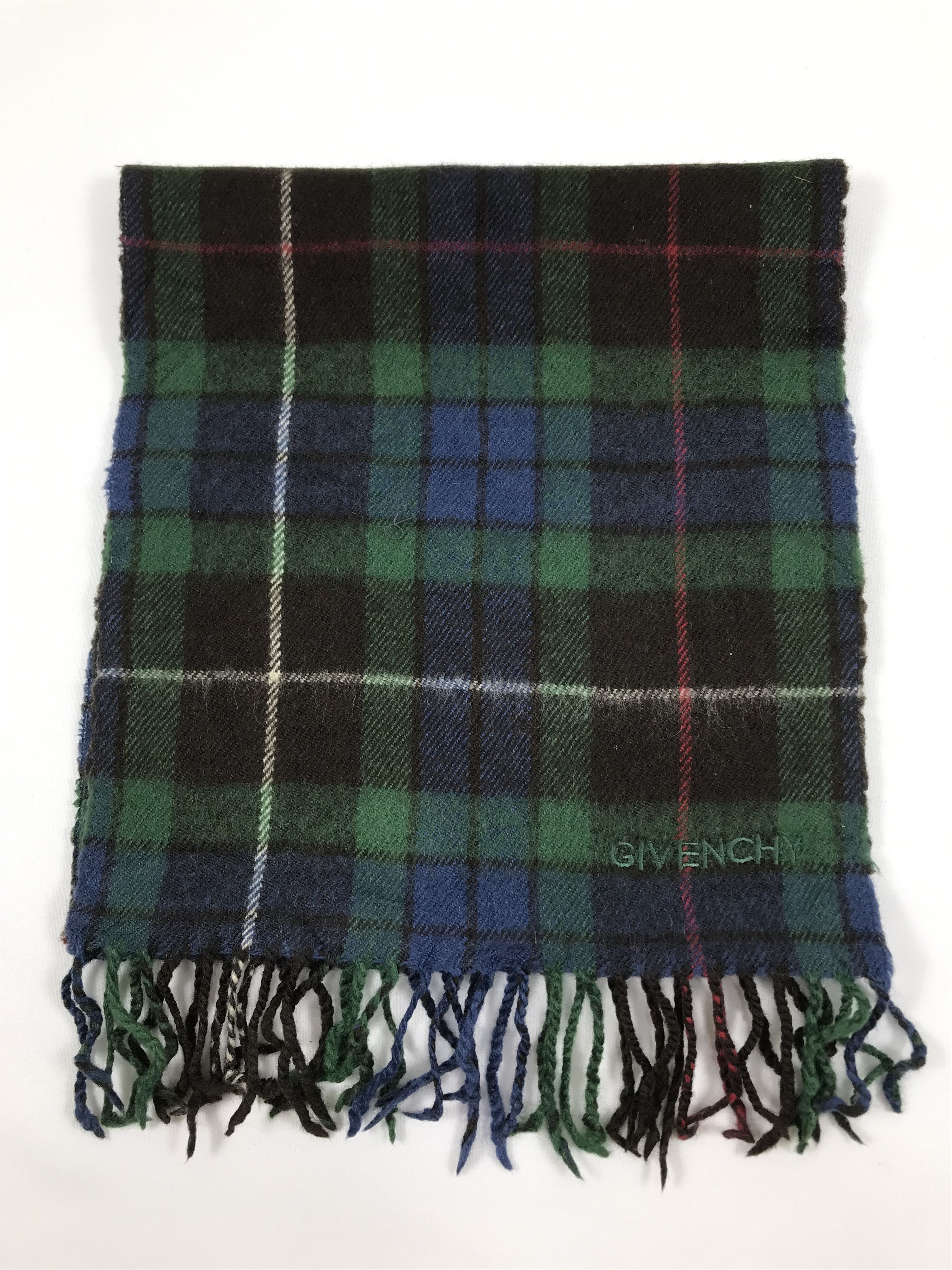 Givenchy Vintage Givenchy Luxury Scarf / Muffler / Wool Size ONE SIZE - 3 Thumbnail