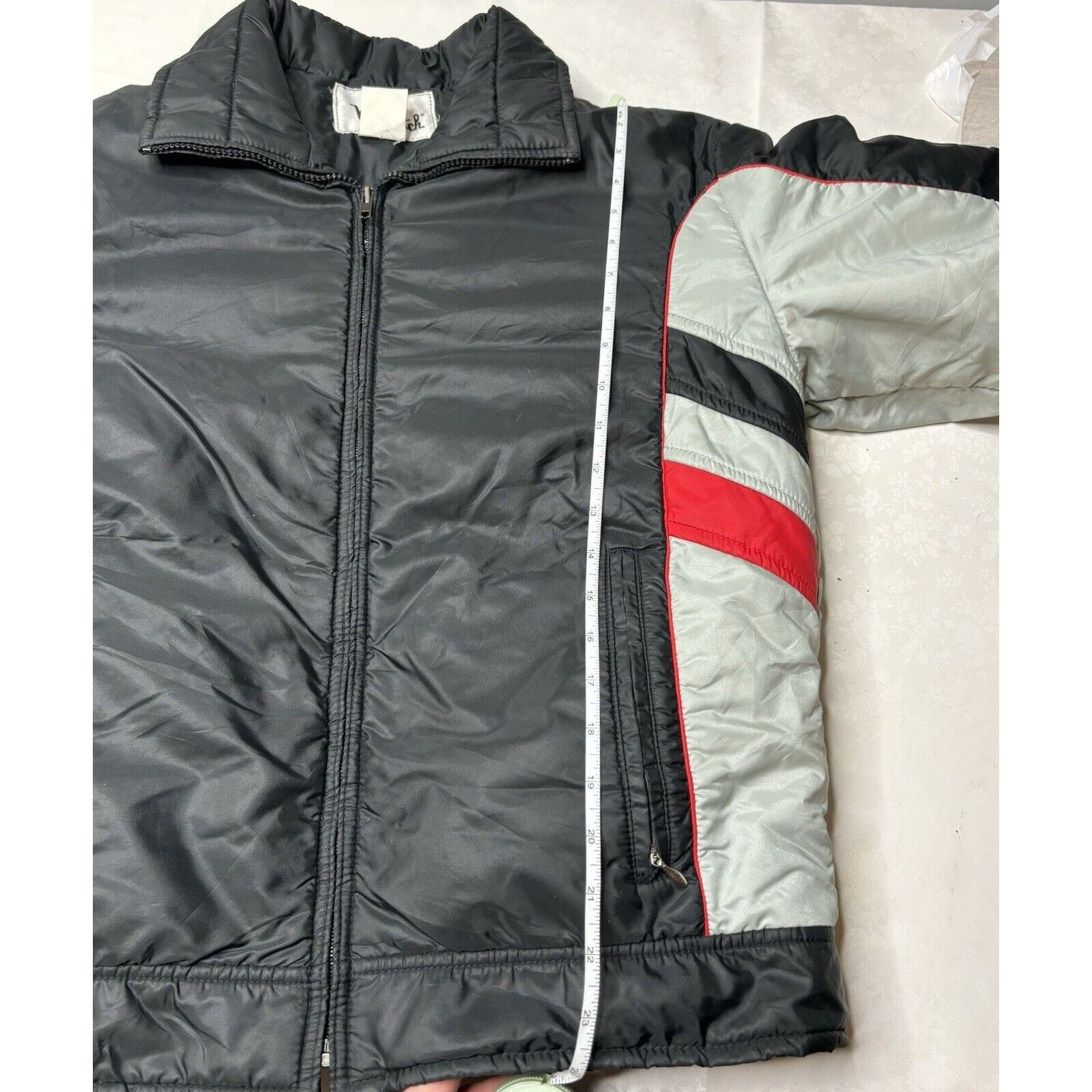 & Other Stories Vtg 80s 90s Woolrich Zip Jacket M Red Grey Size US M / EU 48-50 / 2 - 9 Thumbnail