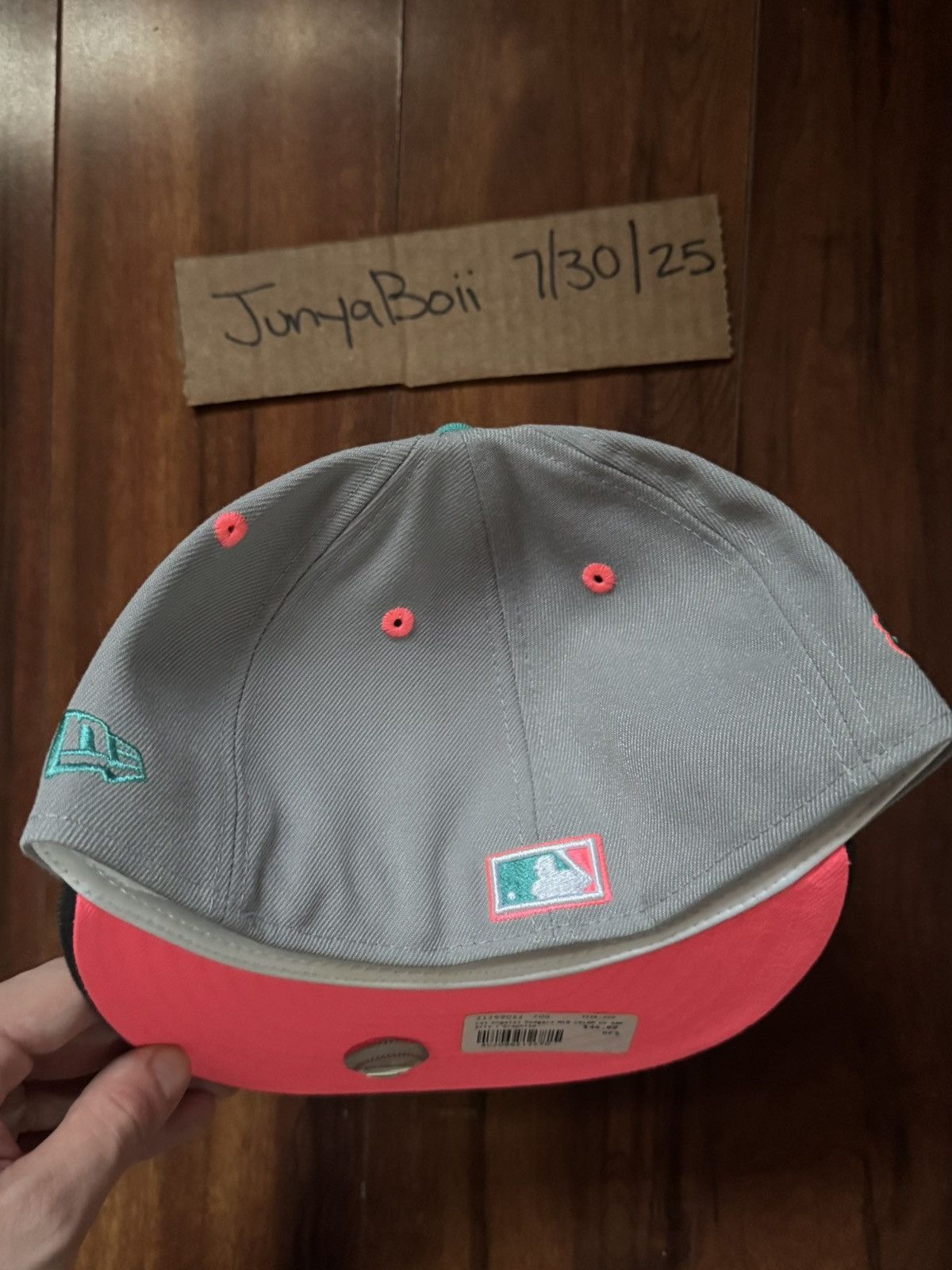 Hat Club SIZE 7 LA DODGERS 1981 WORLD SERIES PATCH MIAMI COLORWAY Size ONE SIZE - 4 Thumbnail