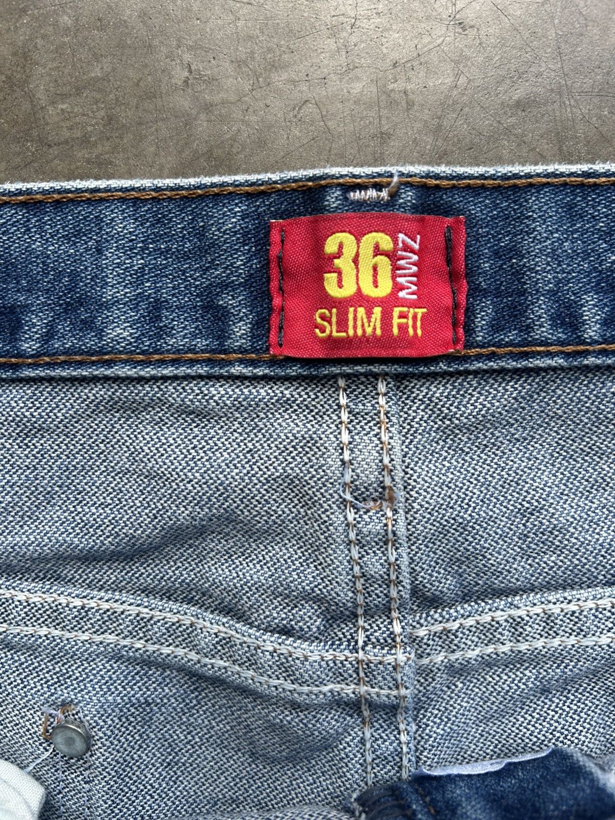 Carhartt × Levi's × Wrangler Vintage 90s/Y2K Wrangler Blue Jeans Size US 34 / EU 50 - 7 Thumbnail
