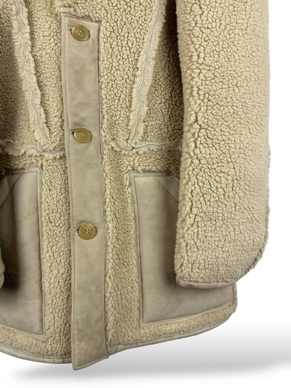H&M × Maison Margiela Maison Margiela x H&M Reversed Shearling Coat Re-edition Size US L / EU 52-54 / 3 - 8 Thumbnail