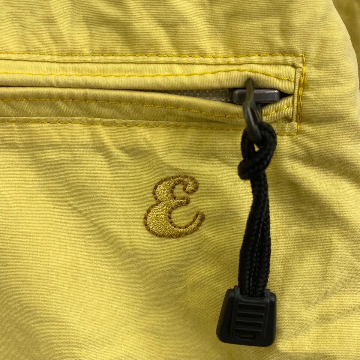 Ellesse Vtg 90’ ELLESSE ESTIVO GOLDWIN Yellow Jacket Windbreaker Size L / US 10 / IT 46 - 5 Thumbnail