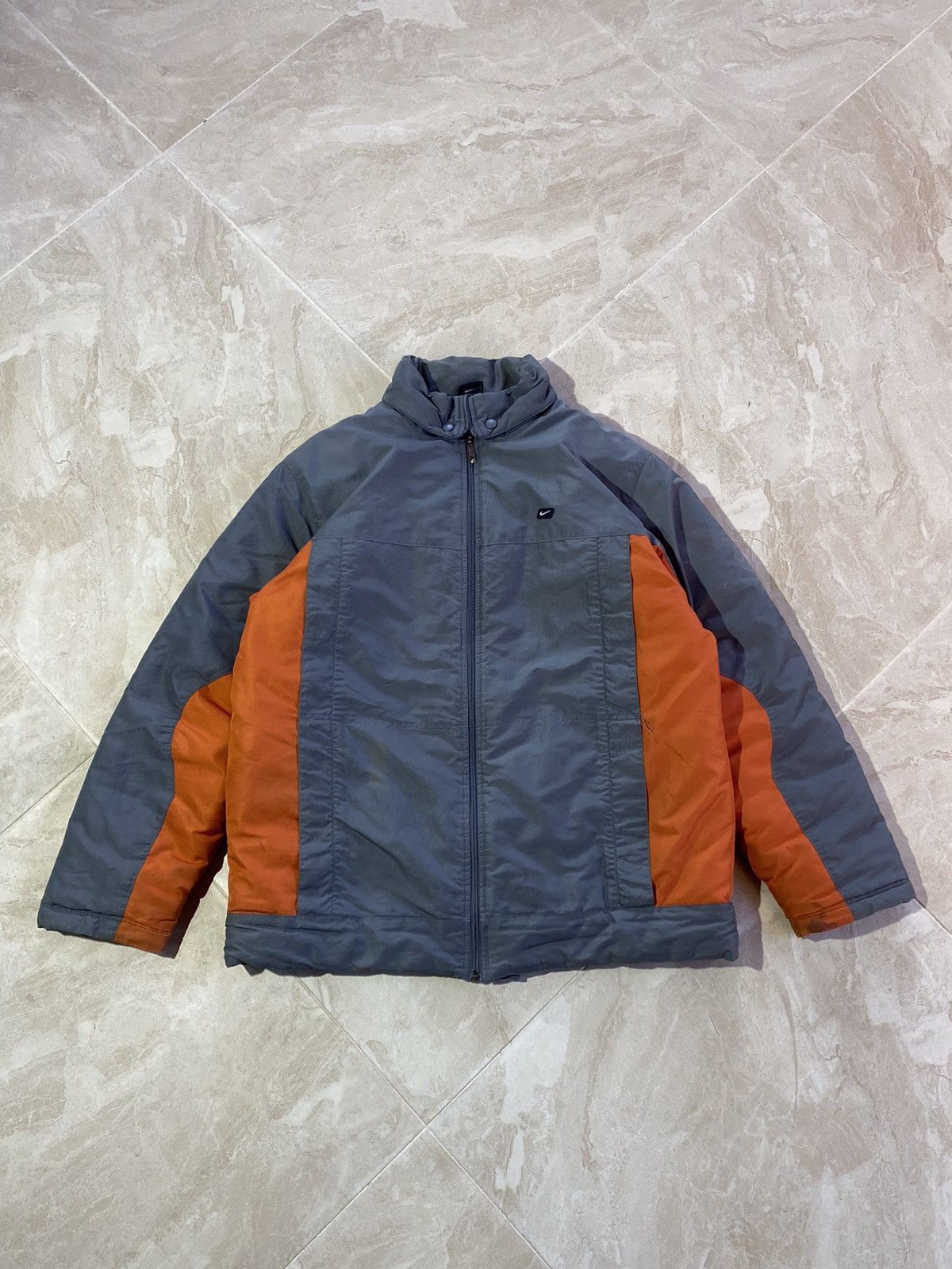 Nike 🔥 Vintage 00s Nike multi pocket y2k hype jacket swoosh rare Size US L / EU 52-54 / 3 - 2 Thumbnail