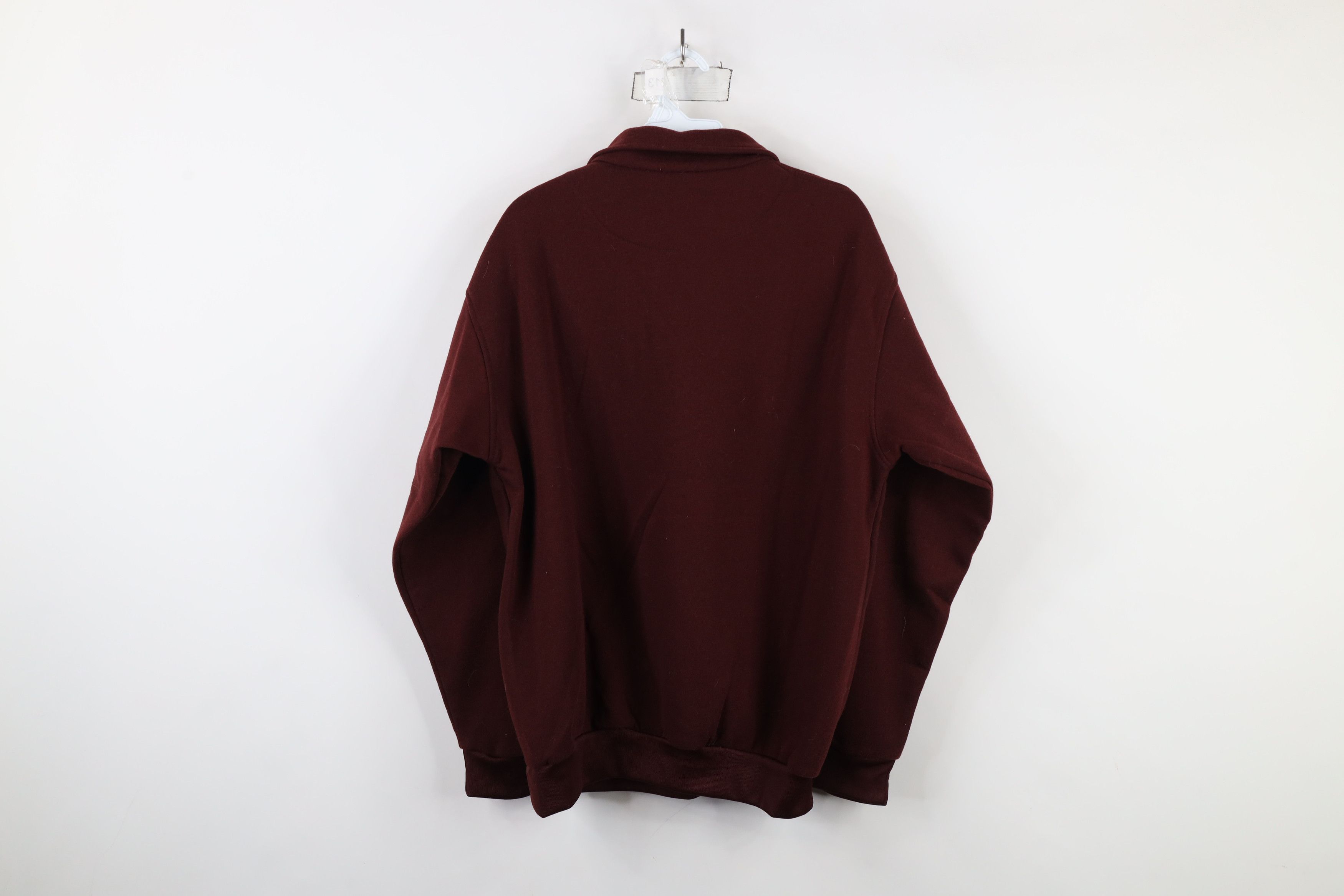 Vintage Vintage 90s Streetwear Blank Collared Pullover Sweatshirt Size US M / EU 48-50 / 2 - 7 Thumbnail