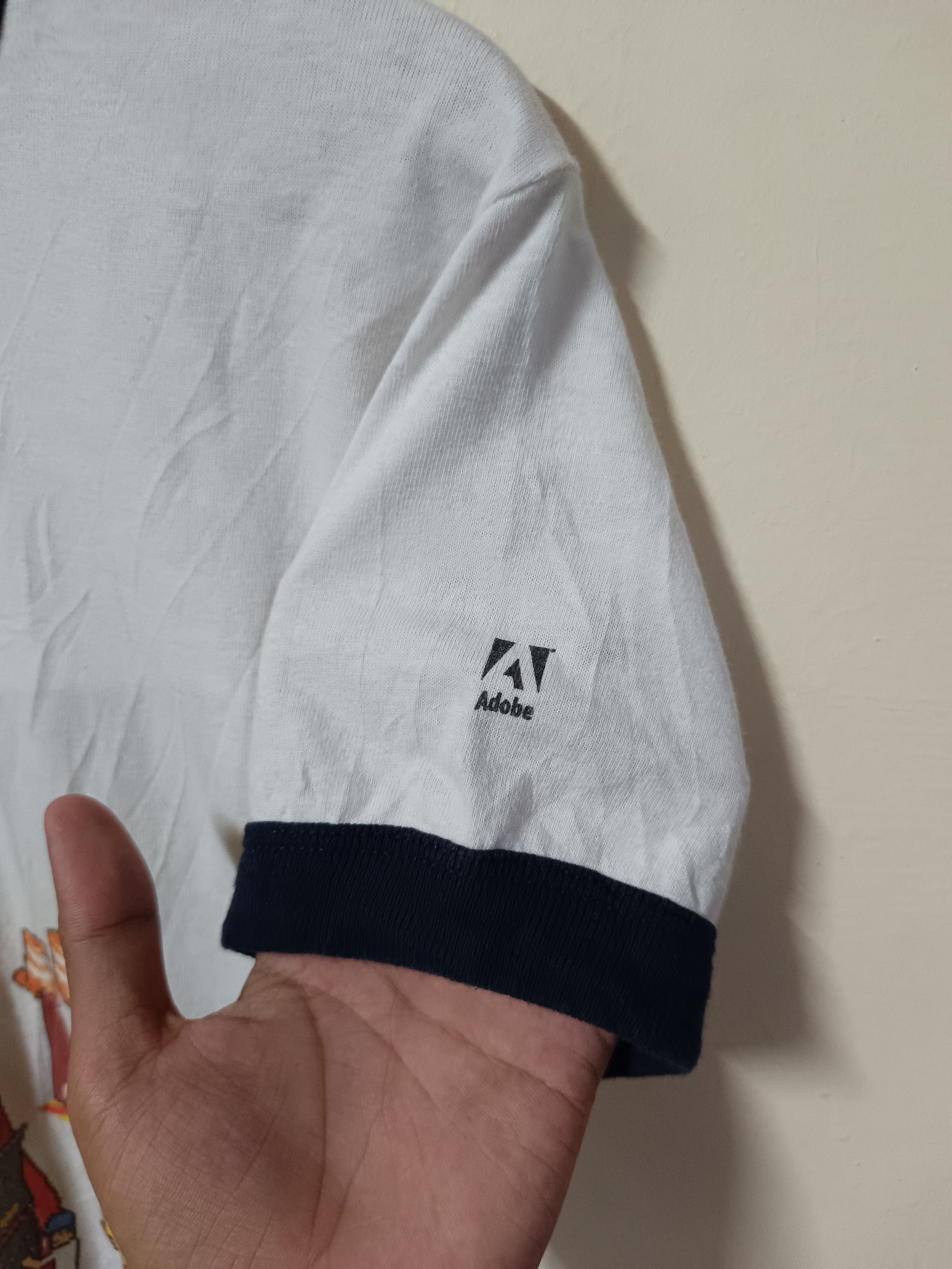 Vintage Adobe graphic ringer tee Size US S / EU 44-46 / 1 - 3 Thumbnail