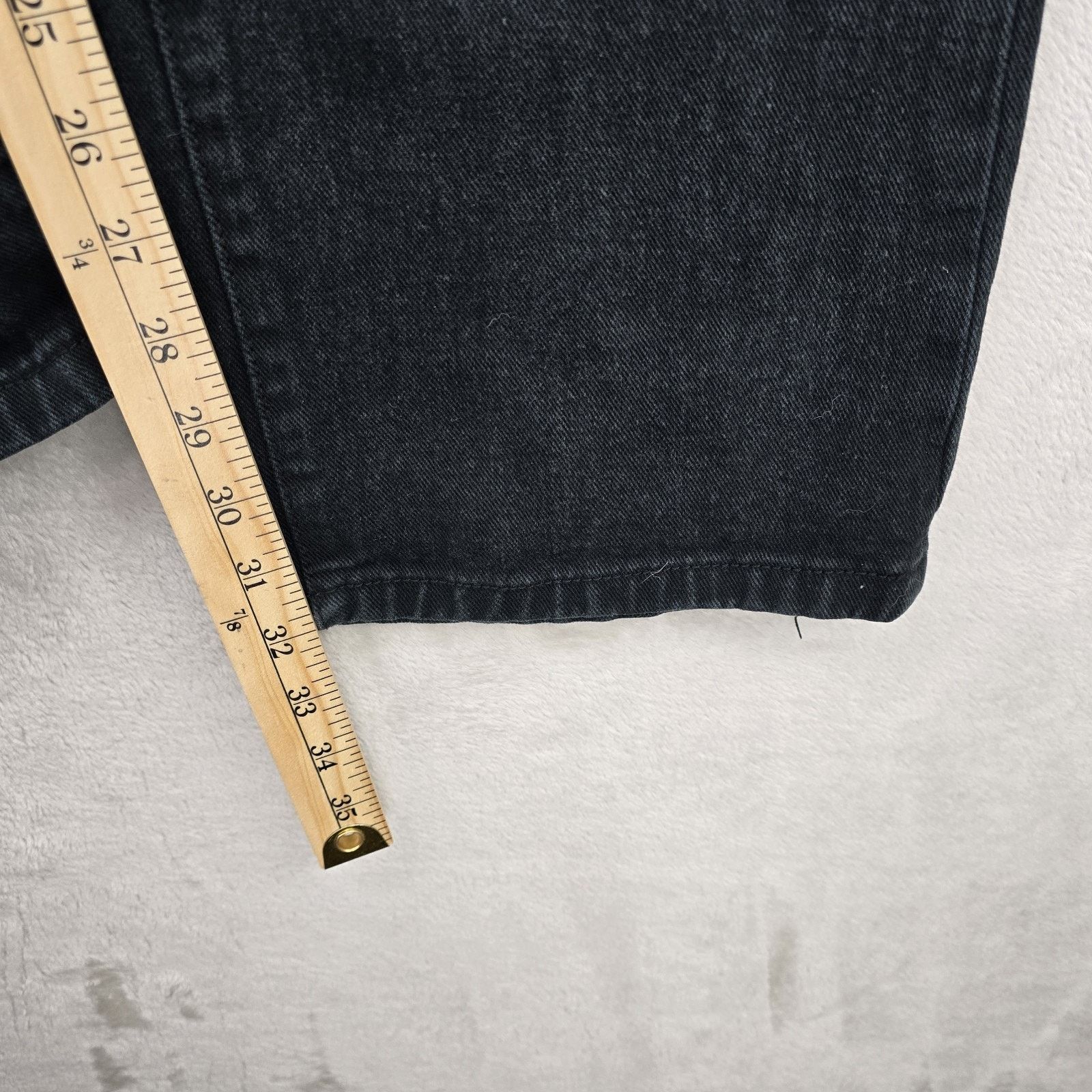 Other Sergio Never Legal Jeans Mens 36x32 Black Grunge Vintage Y2K Size US 36 / EU 52 - 14 Thumbnail