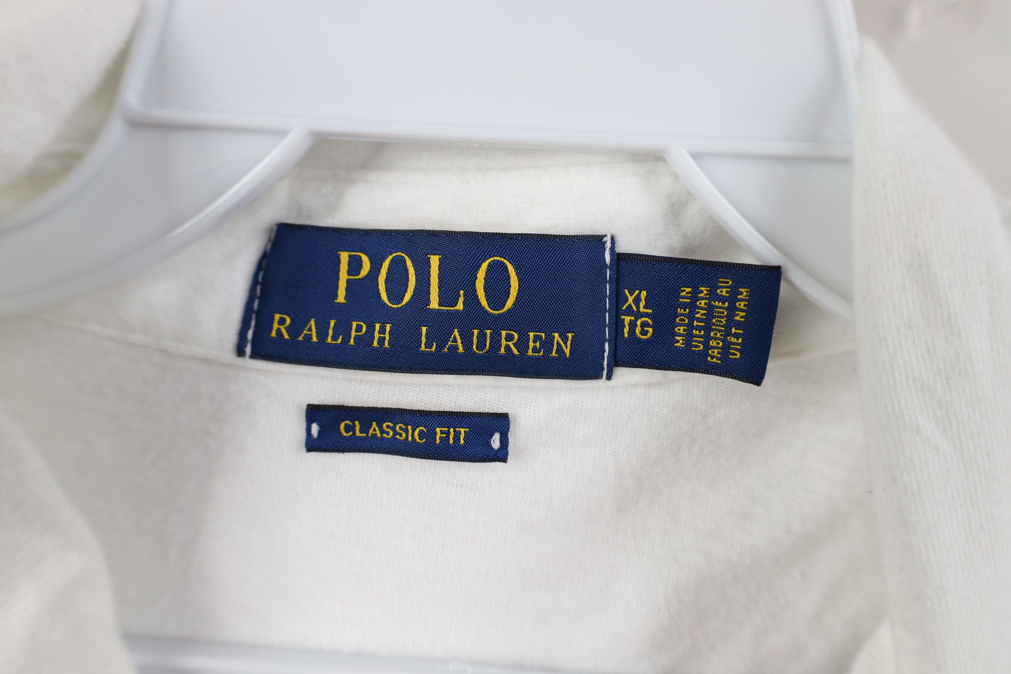 Ralph Lauren Ralph Lauren Touch Knit Collared Golf Polo Shirt White Size US XL / EU 56 / 4 - 8 Thumbnail