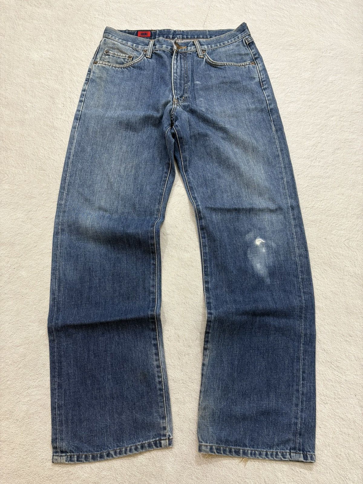 Kapital 2000s Edwin wash disterssed denim y2k style Size US 32 / EU 48 - 1 Thumbnail