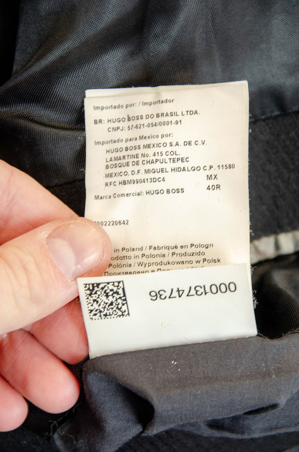 Hugo Boss BOSS Cashmere Wool Stand Collar Coat – Size 50 Size US M / EU 48-50 / 2 - 18 Thumbnail