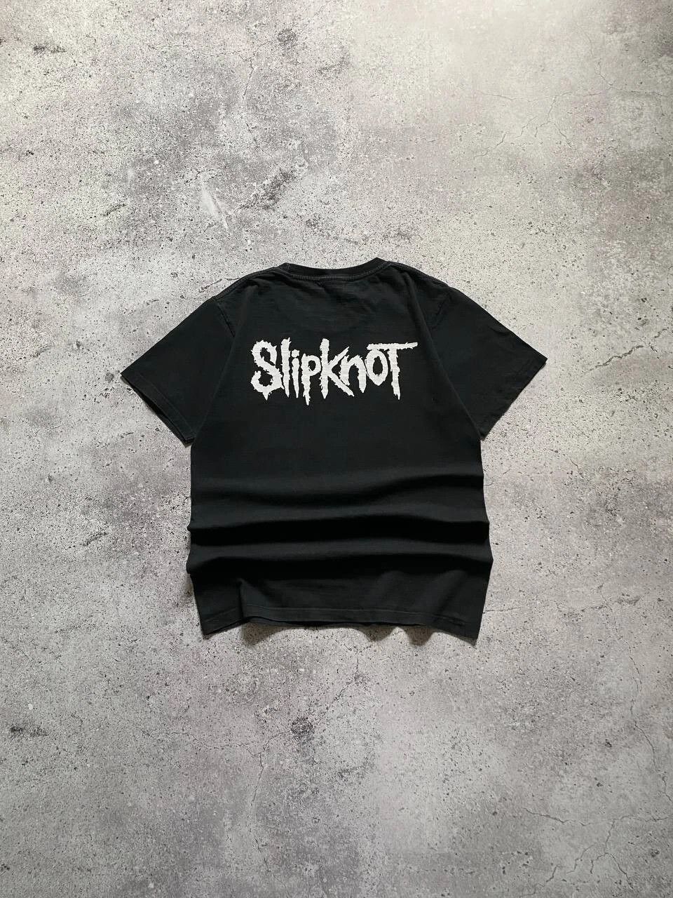 Band Tees VINTAGE 00s SLIPKNOT SELF TITLED ALBUM NU METAL BAND TEE Size US S / EU 44-46 / 1 - 7 Thumbnail