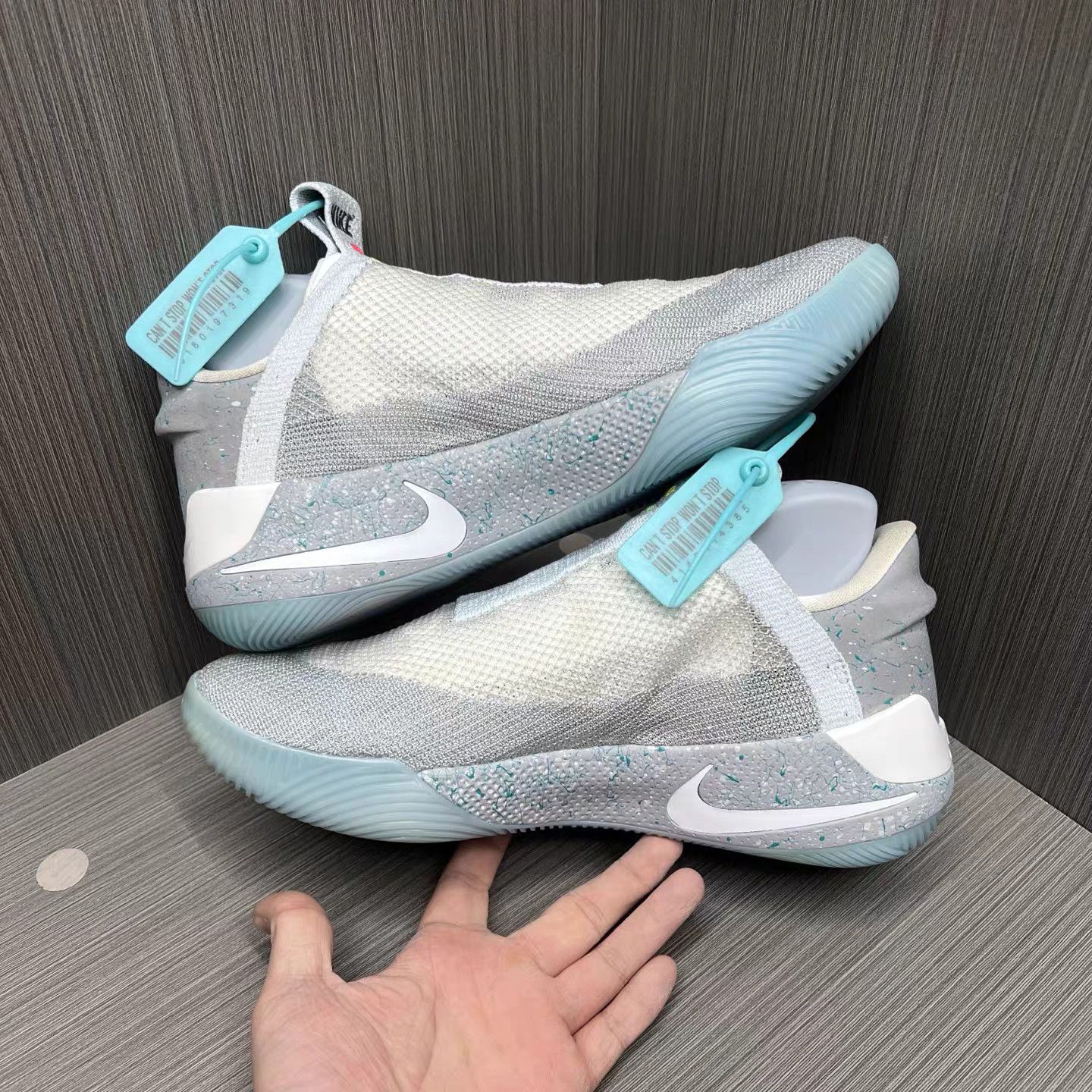 Nike Nike Adapt BB Mag Wolf Grey "Back to the Future" K15 Size US 11 / EU 44 - 4 Thumbnail