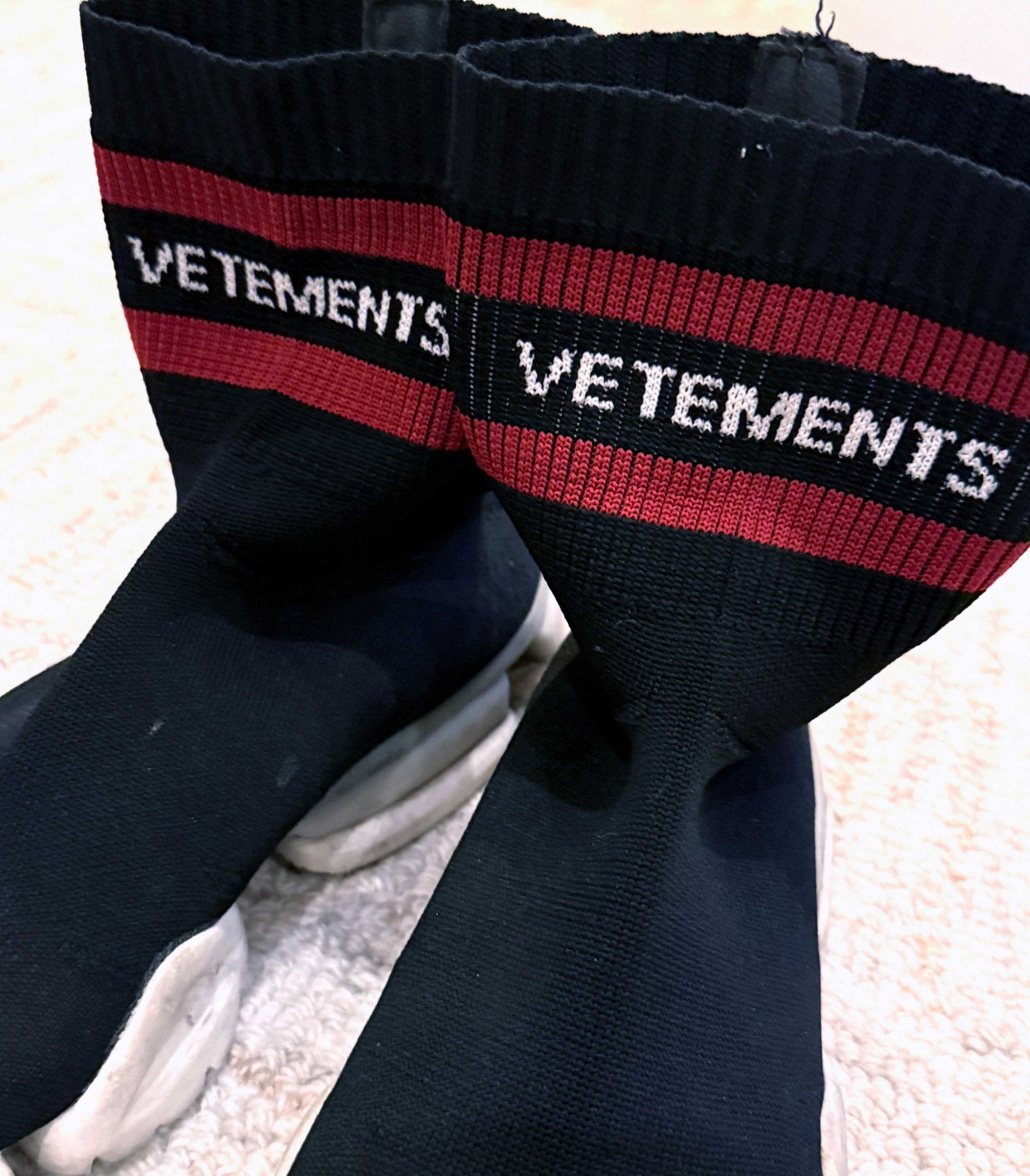 Reebok × Vetements Vetements x Reebok Sock Pump High Top CN3307 Size US 6.5 / EU 39-40 - 6 Thumbnail