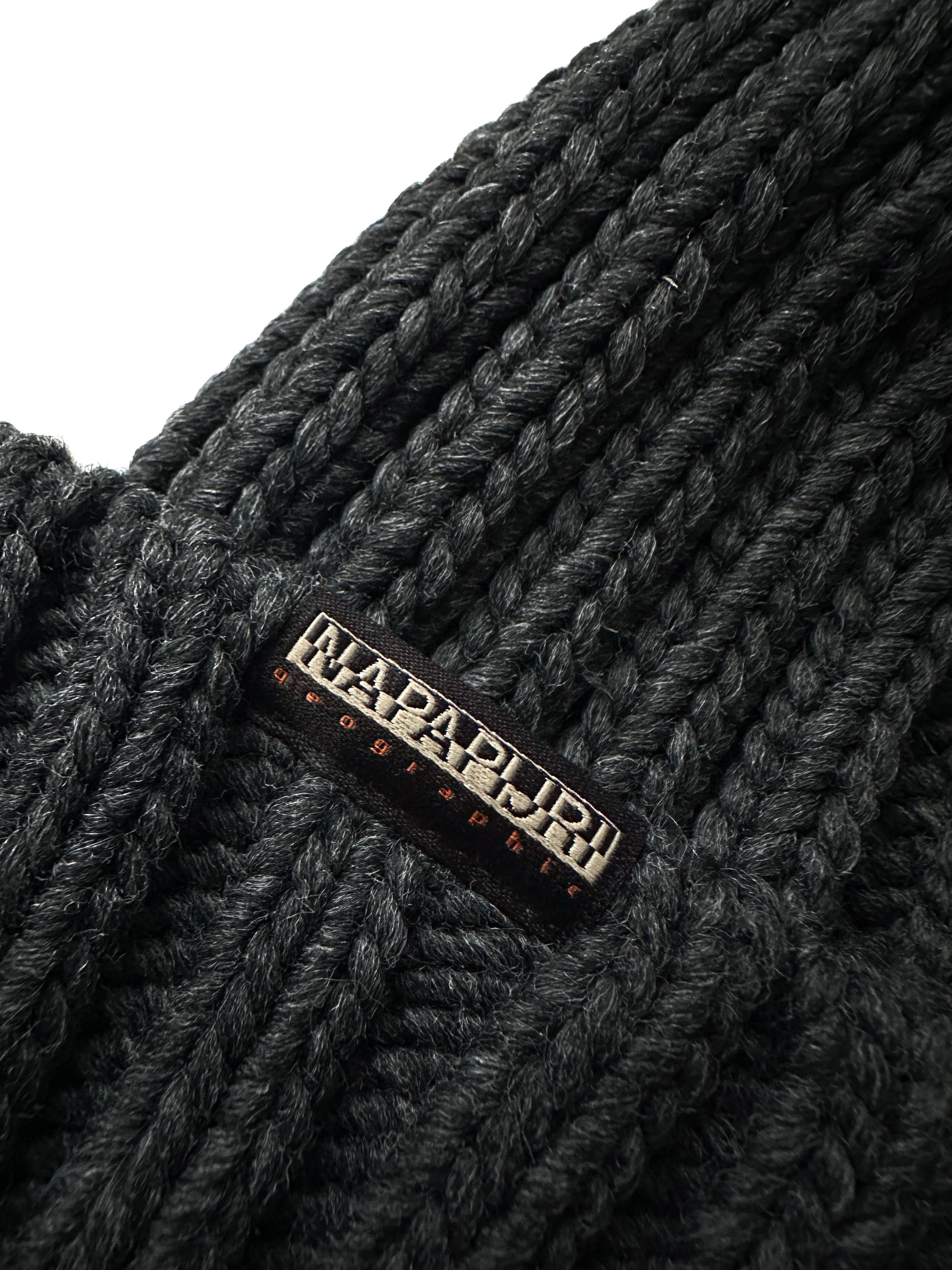 Napapijri Napapirji gey big logo pompom hat Size ONE SIZE - 4 Thumbnail