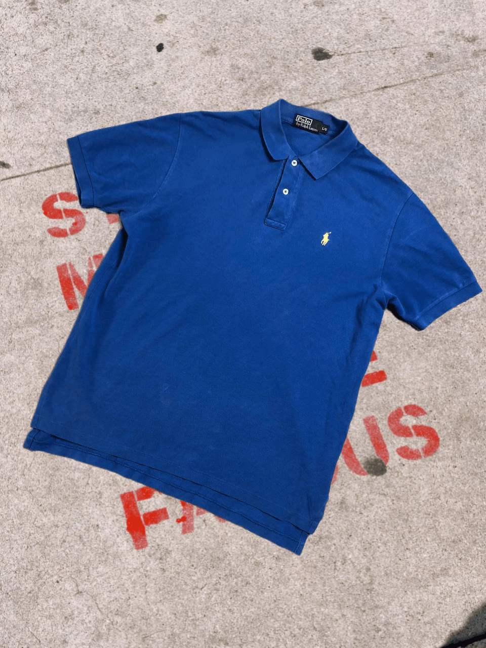 Polo Ralph Lauren Vintage POLO RALPH LAUREN Small Pony Custom Fit Tee Size US L / EU 52-54 / 3 - 1 Thumbnail