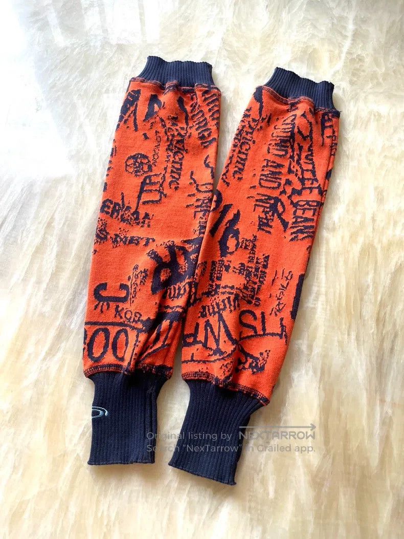 Vivienne Westwood Vivienne Westwood size 52 Orange Y2K arm sleeves Size ONE SIZE - 4 Thumbnail