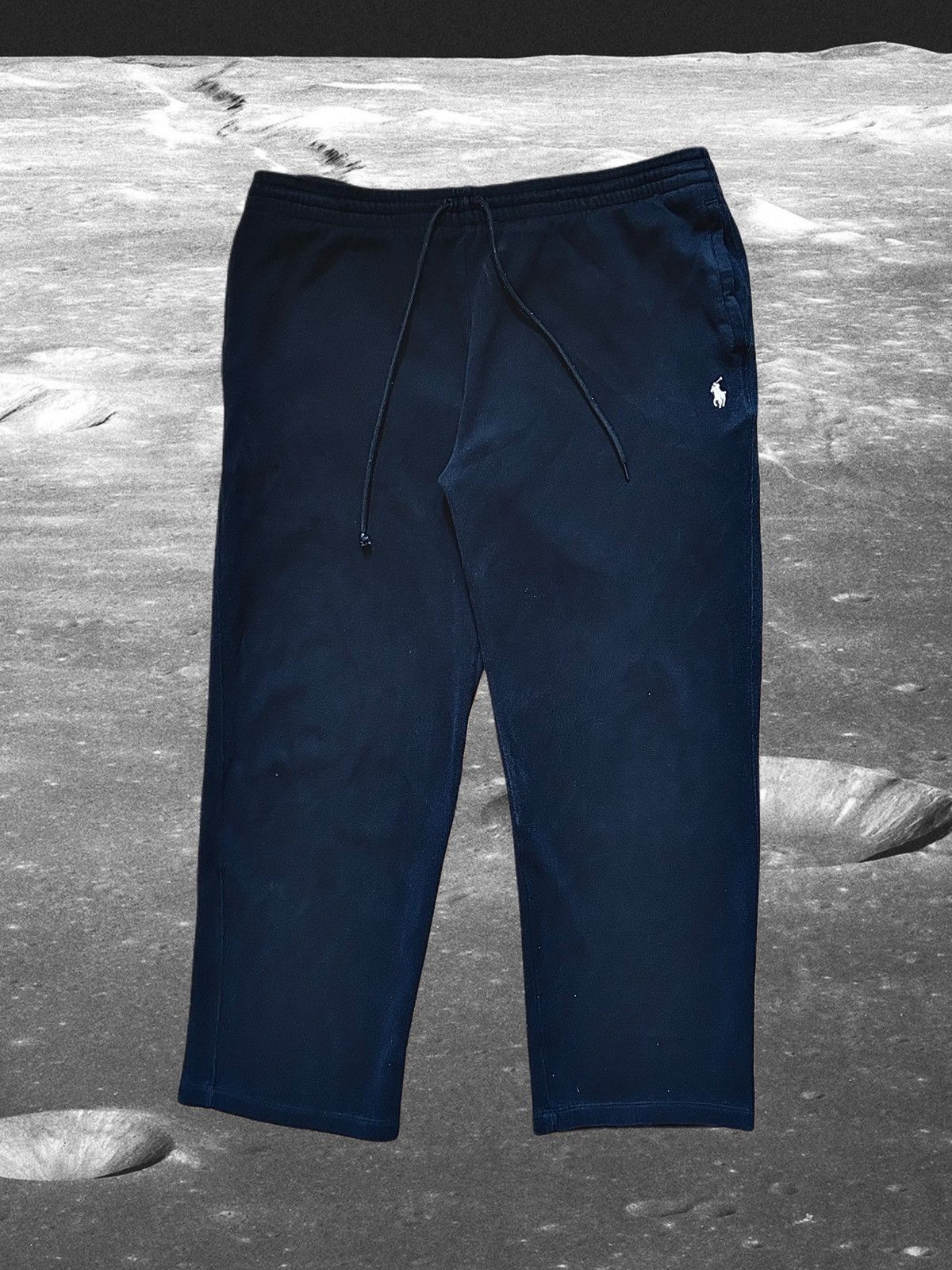 Polo Ralph Lauren Polo Ralph Lauren vintage black sweatpants logo Size US 32 / EU 48 - 1 Thumbnail