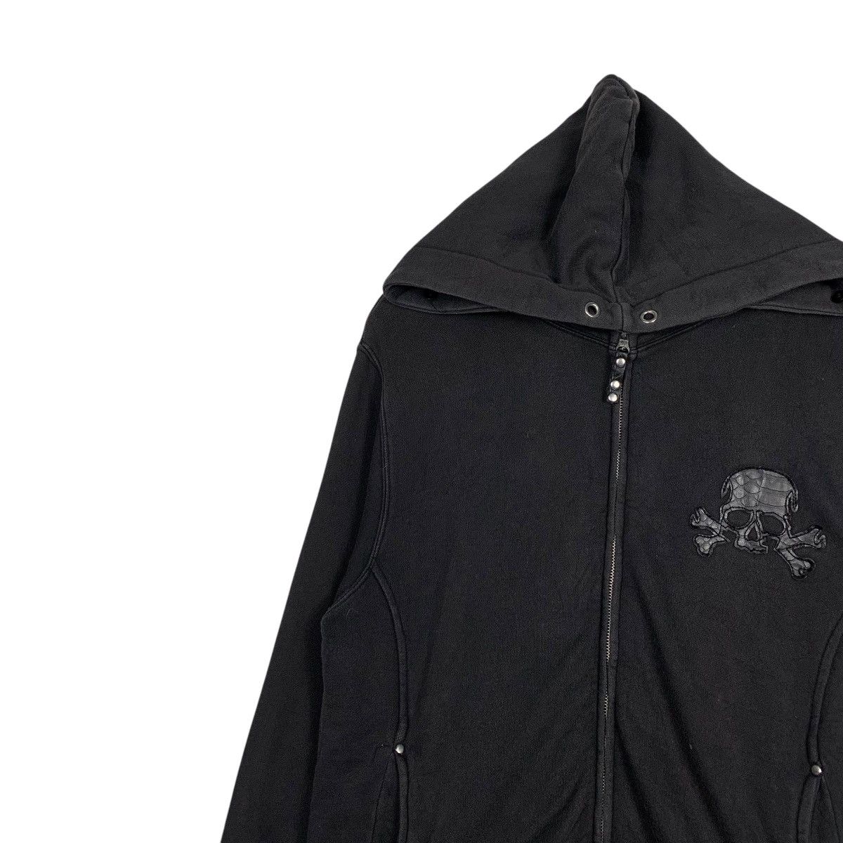 Japanese Brand Japanese Brand Four Seasons Skull Zipper Hoodie Size US L / EU 52-54 / 3 - 6 Thumbnail