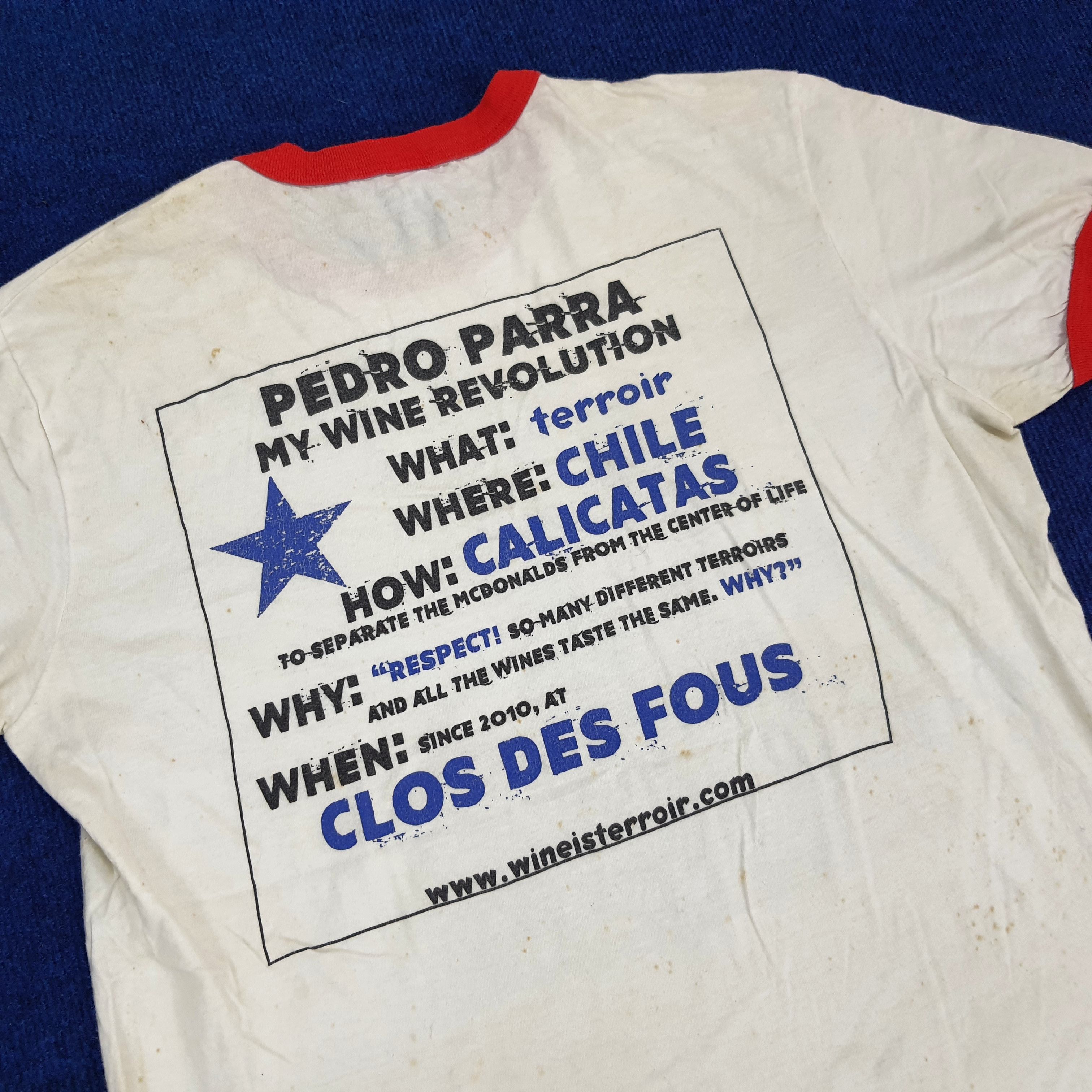 Band Tees × Vintage Vintage Pedro Parra Terroir T-shirt Size US L / EU 52-54 / 3 - 4 Thumbnail