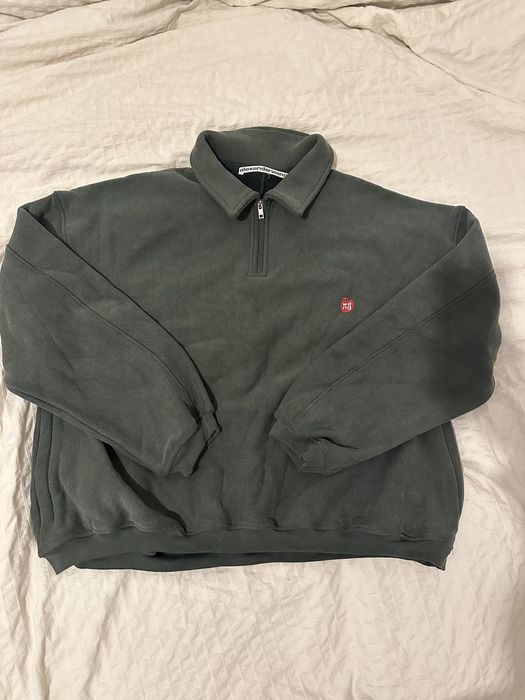 Alexander Wang Half Zip Polo Sweatshirt | Grailed