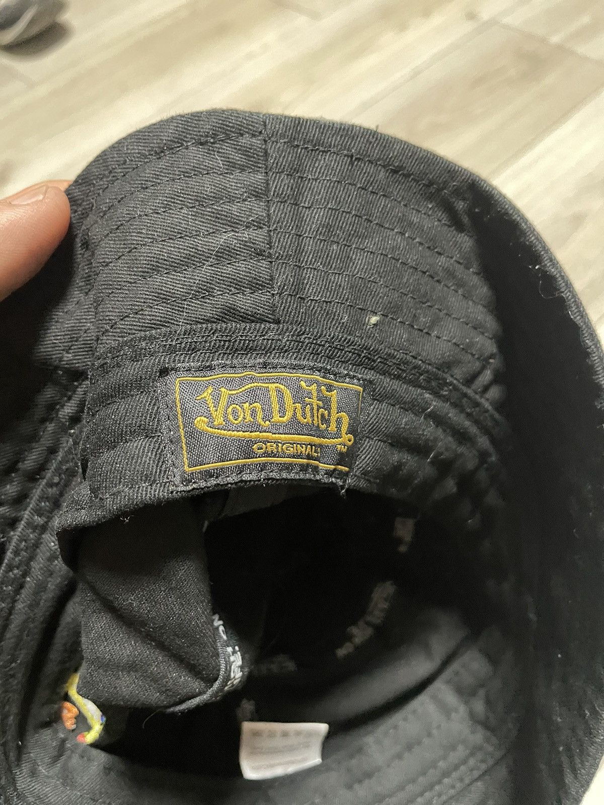 Vintage × Von Dutch Vintage Von Dutch Rainbow Bucket Hat Panama Logo Size ONE SIZE - 11 Thumbnail