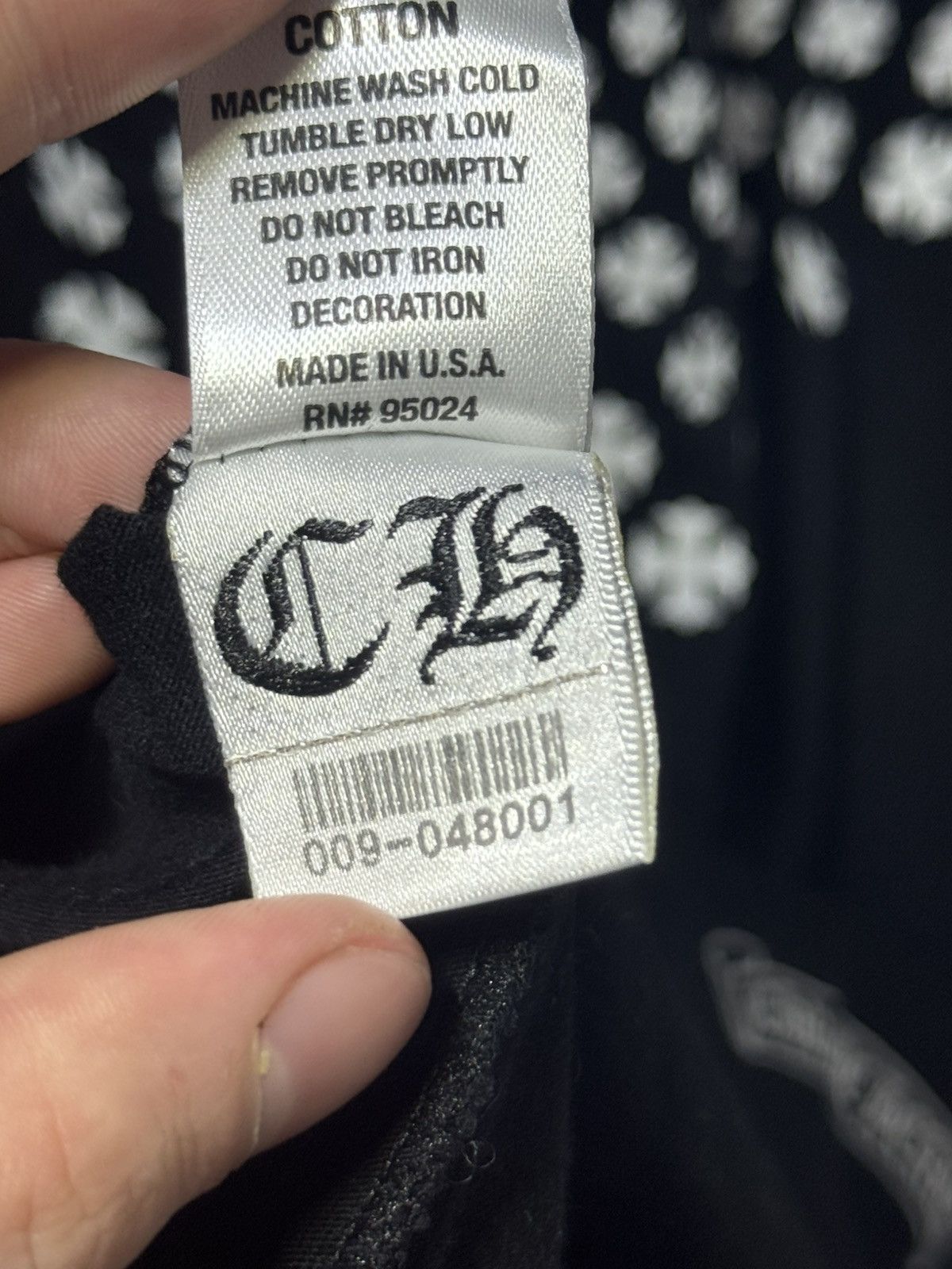 Chrome Hearts ✅Chrome hearts long-sleeve black L Size US L / EU 52-54 / 3 - 10 Thumbnail