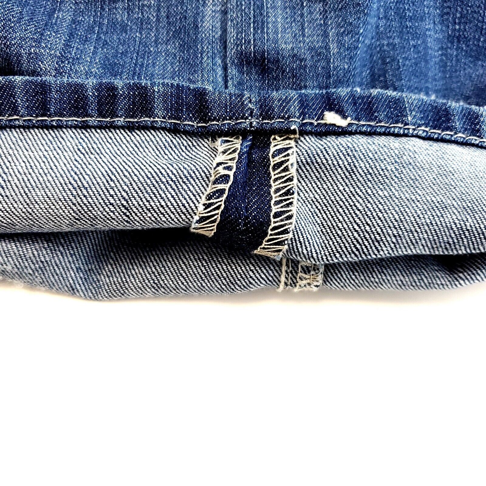 Buffalo David Bitton Buffalo David Bitton Driven Straight Whiskers Blue Denim Jea Size US 39 - 9 Thumbnail