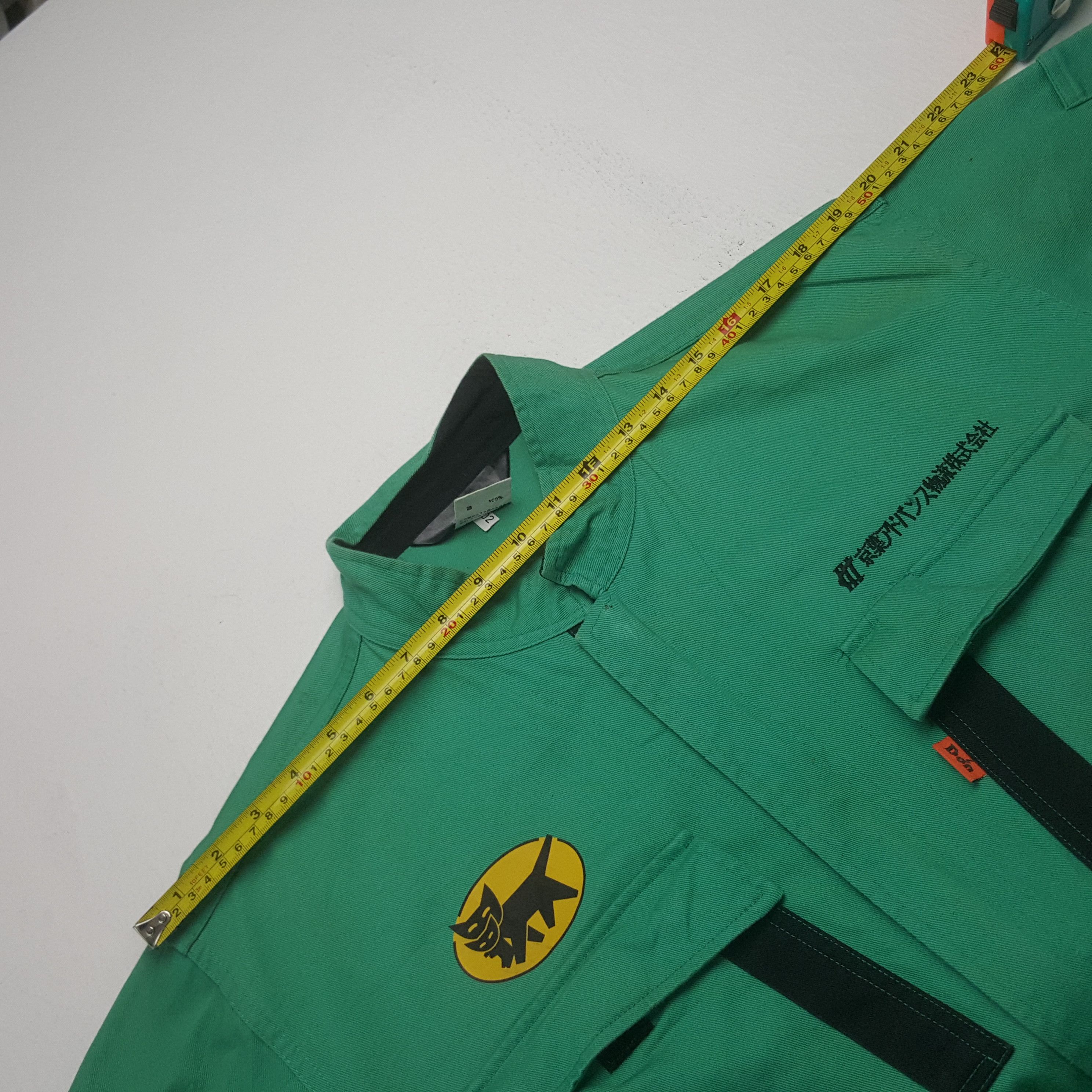 Japanese Brand Vintage Yamato Transports Japanese Coverall Jacket C320N21 Size US M / EU 48-50 / 2 - 9 Thumbnail