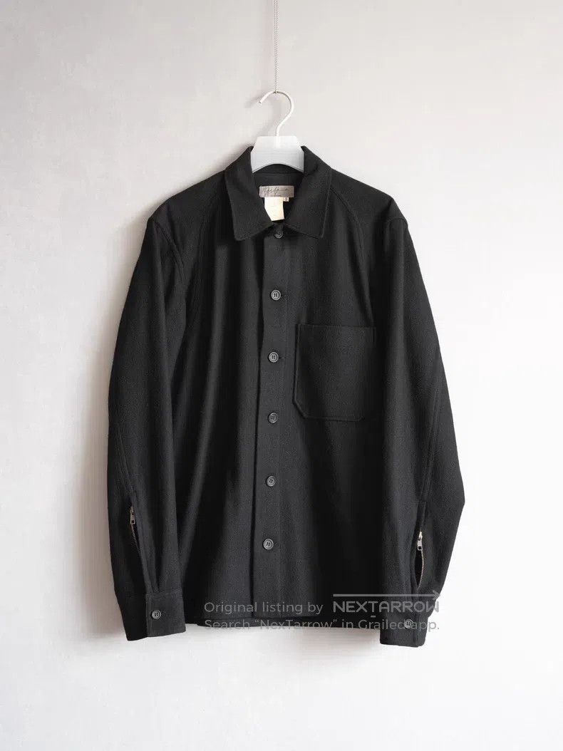 Yohji Yamamoto Yohji Yamamoto Zip-up Oversized Shirt Size US L / EU 52-54 / 3 - 1 Thumbnail
