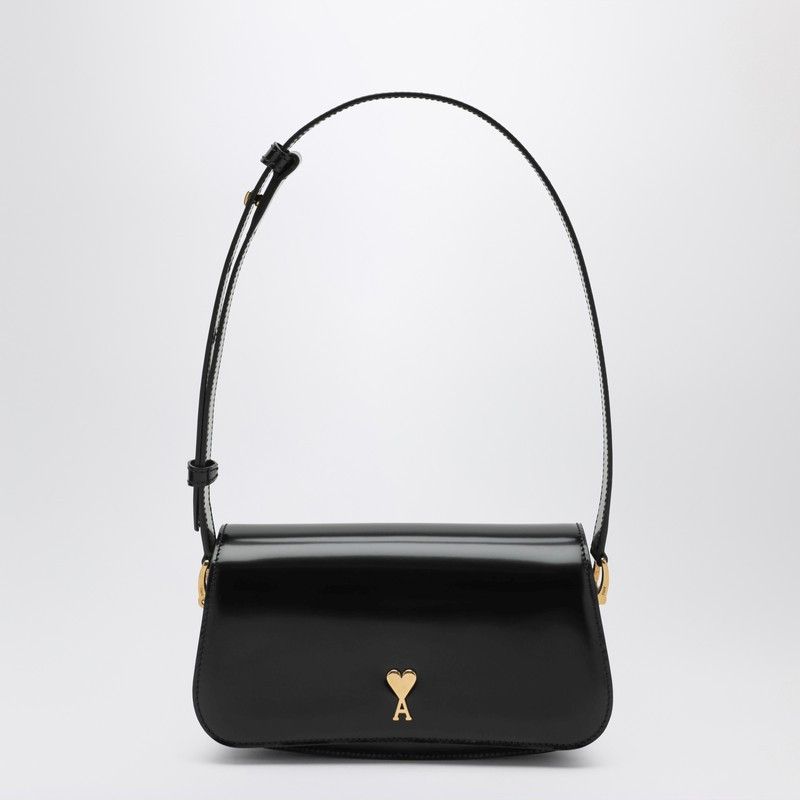 AMI Ami Paris Paris Paris Top-Handle Bag In Black Size ONE SIZE - 1 Thumbnail