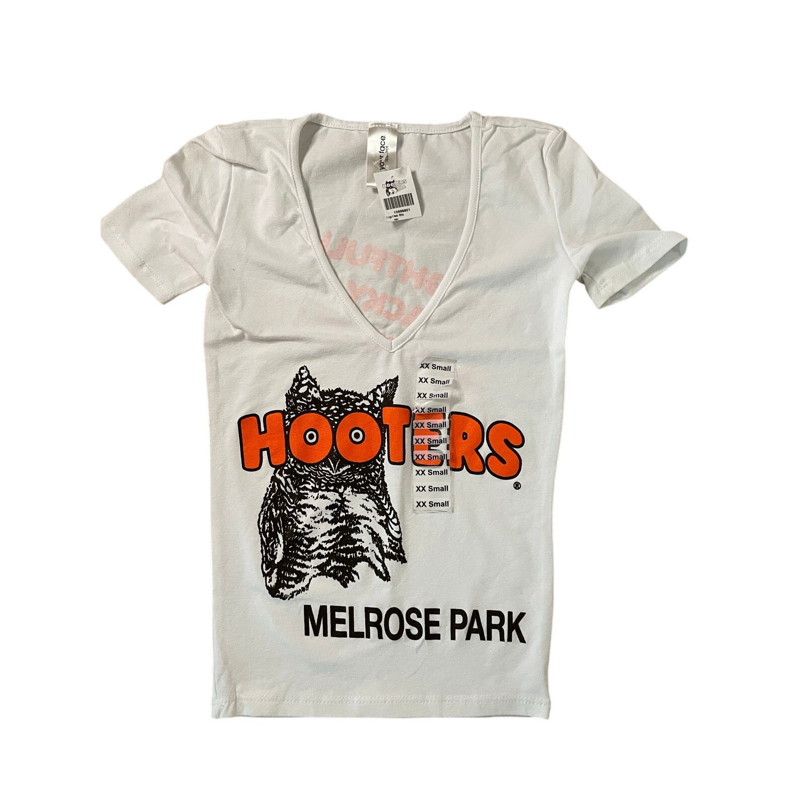 Other New Women Hooters Uniform V-Neck T-shirt Melrose Park IL Xxs Size XXS / US 00 / IT 34 - 1 Thumbnail