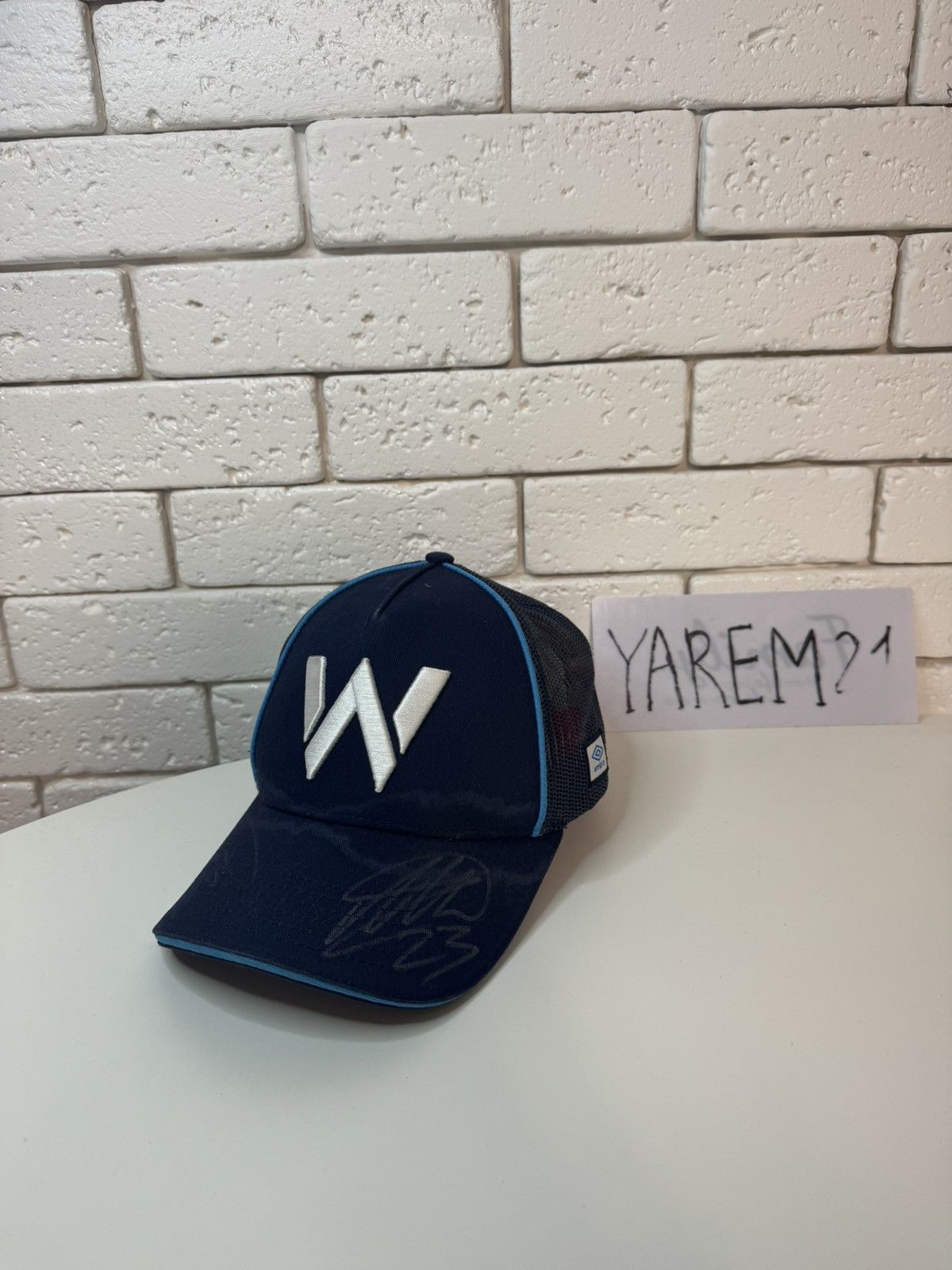 Formula 1 Williams Racing Alex Albon Cap Size ONE SIZE - 1 Thumbnail