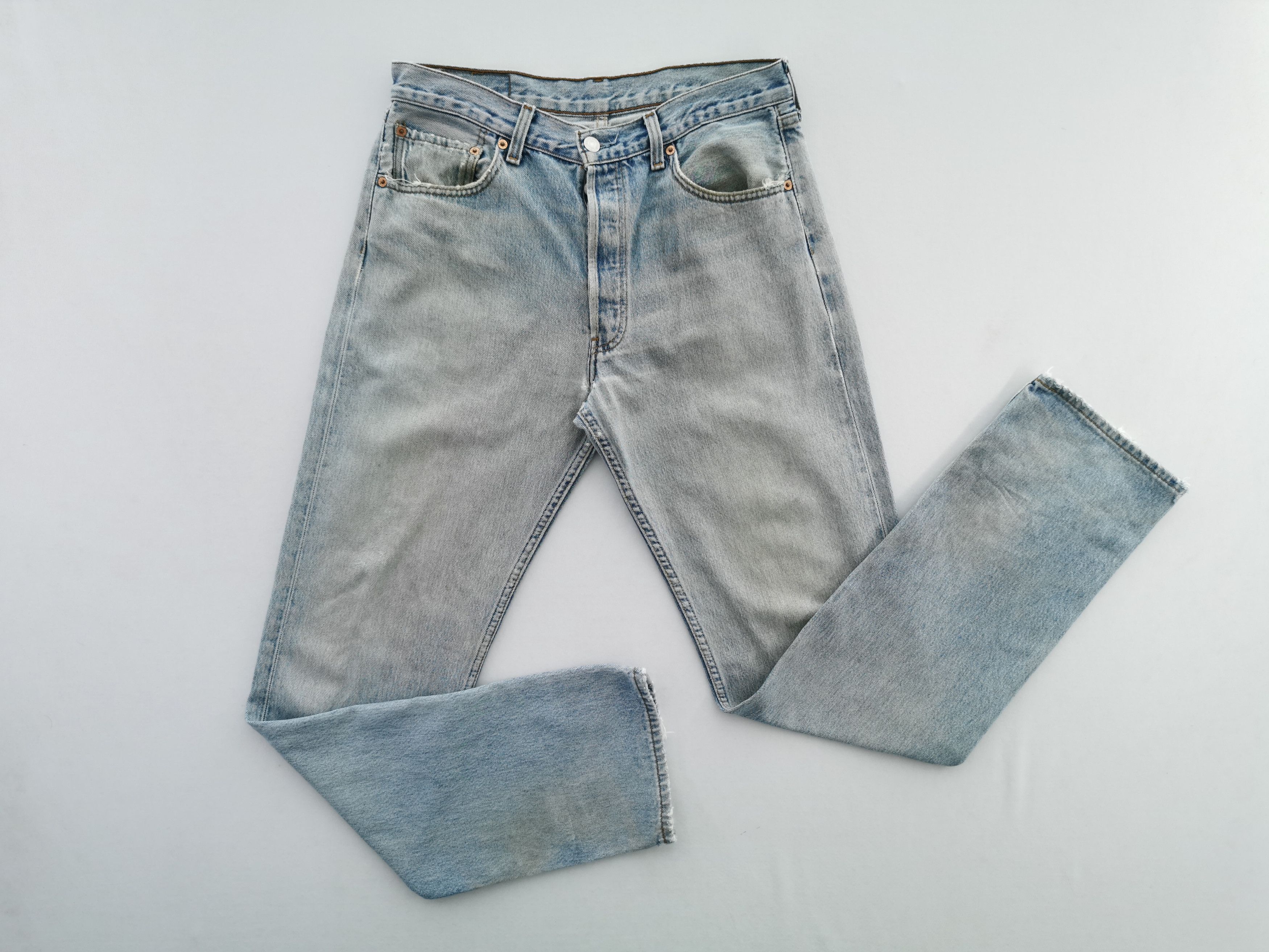 Levi's Vintage Levis Lot 501 Denim Jeans Pants Made In USA Size US 34 / EU 50 - 5 Thumbnail