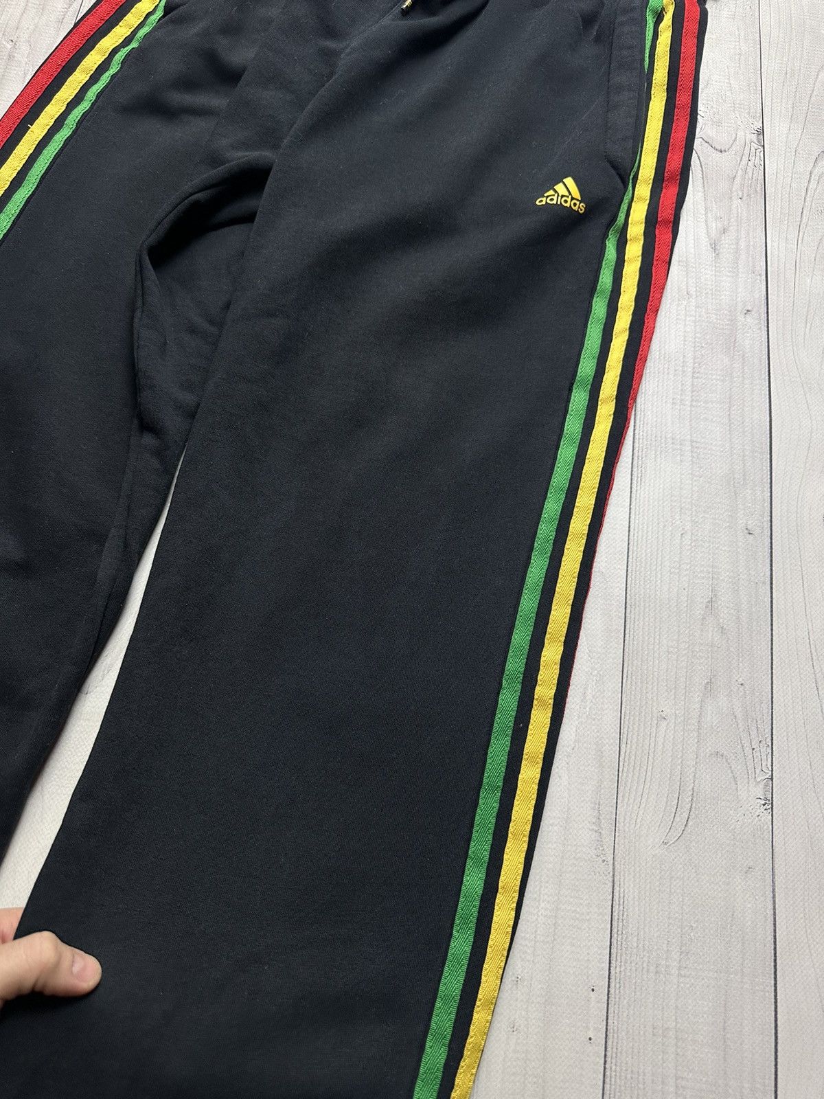 Adidas × Vintage Vintage adidas tracksuit Rasta Bob Marley size M rare Size US M / EU 48-50 / 2 - 9 Thumbnail